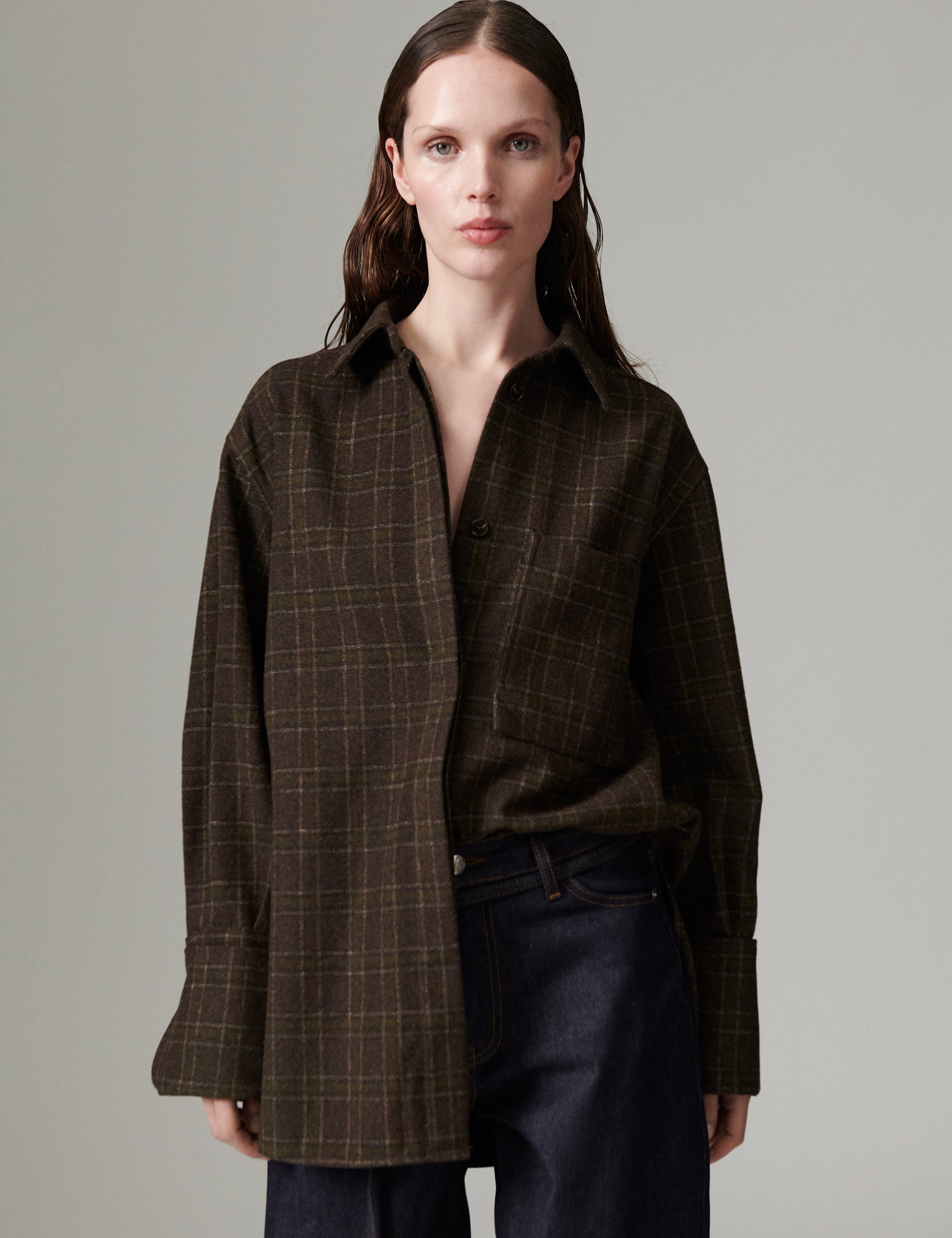 DAY Birger ét Mikkelsen DAYHara - Flanello - Shirt Shirt 900011 Brown Check