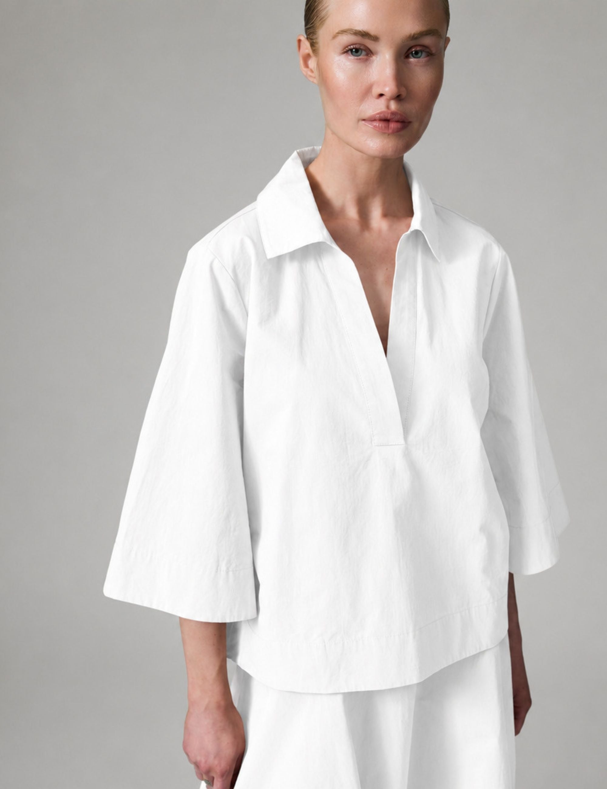 DAY Birger ét Mikkelsen DAYLuma- Cottaline - Blouse Blouse 114001 Brilliant White