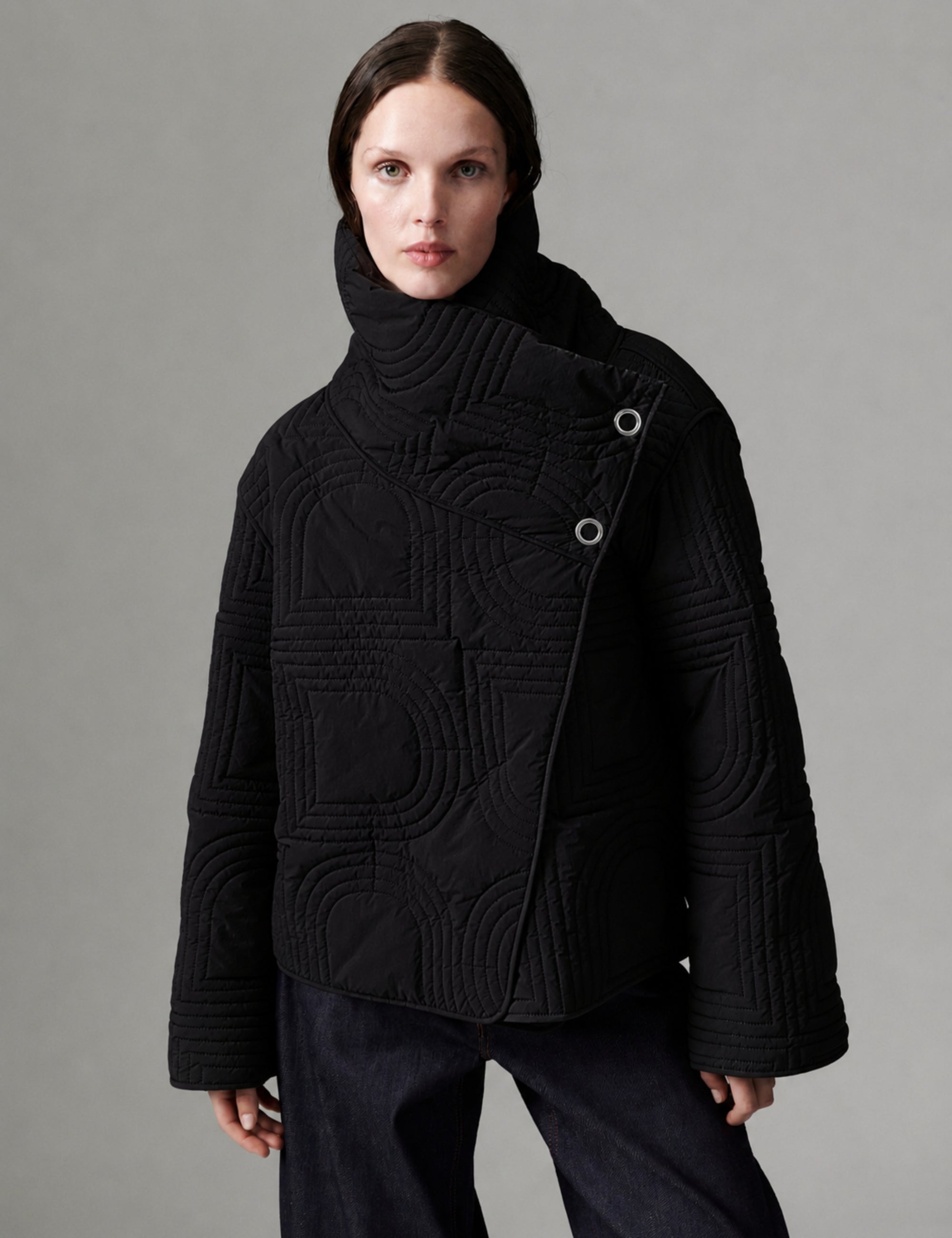 DAY Birger ét Mikkelsen DAYMel - Rhombus Qiuilt - Jacket Jacket 190303 Black