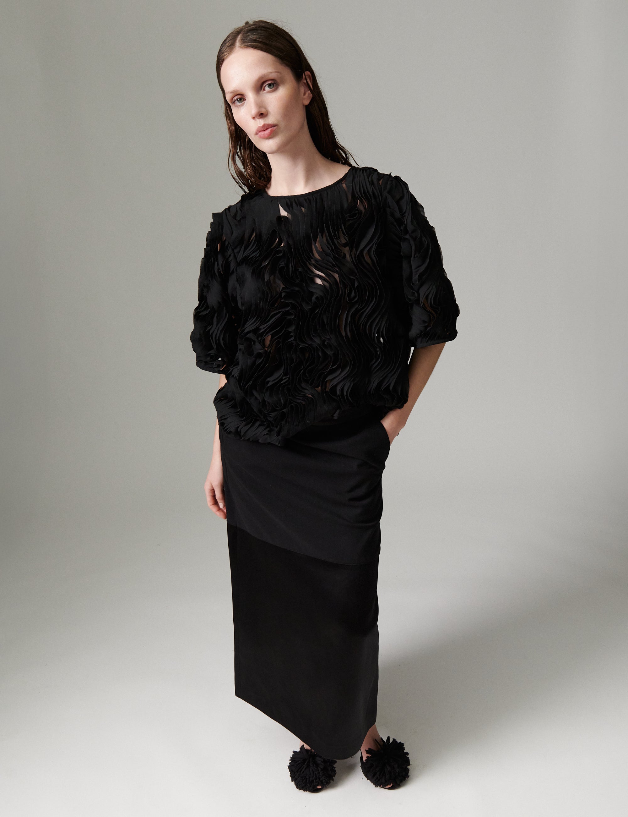 DAY Birger ét Mikkelsen DAYPencil - Worsted - Skirt Skirt 190303 Black