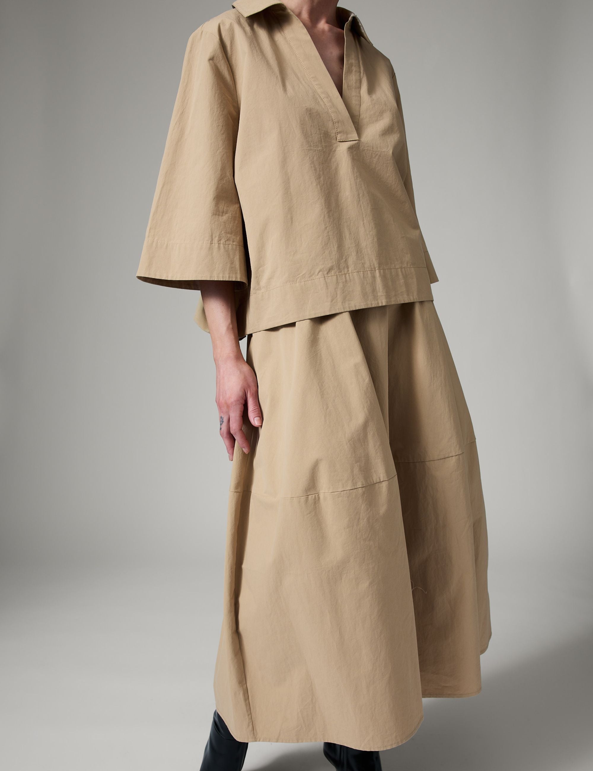 DAY Birger ét Mikkelsen DAYPipa- Cottaline - Skirt Skirt 500124 TAUPE