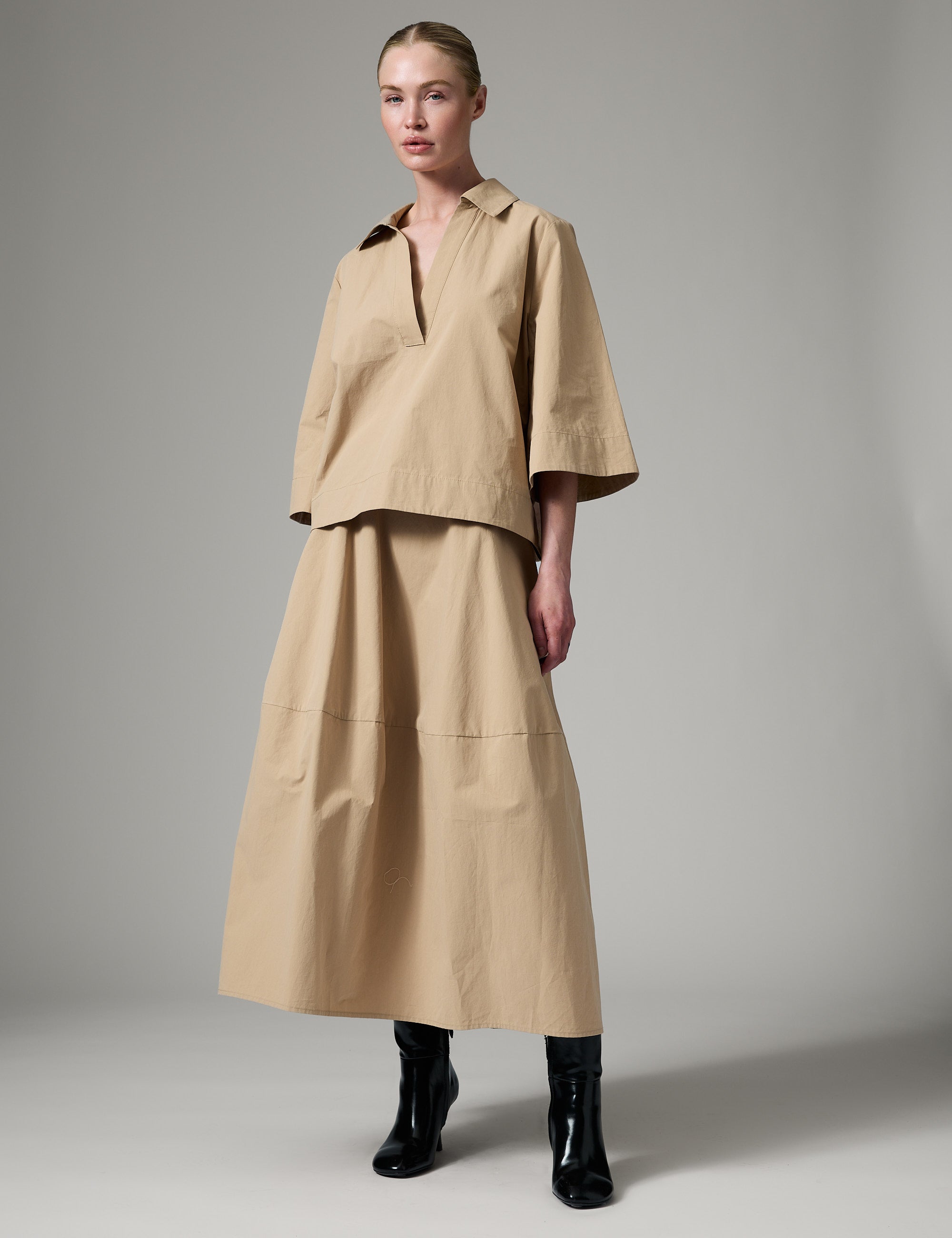 DAY Birger ét Mikkelsen DAYPipa- Cottaline - Skirt Skirt 500124 TAUPE