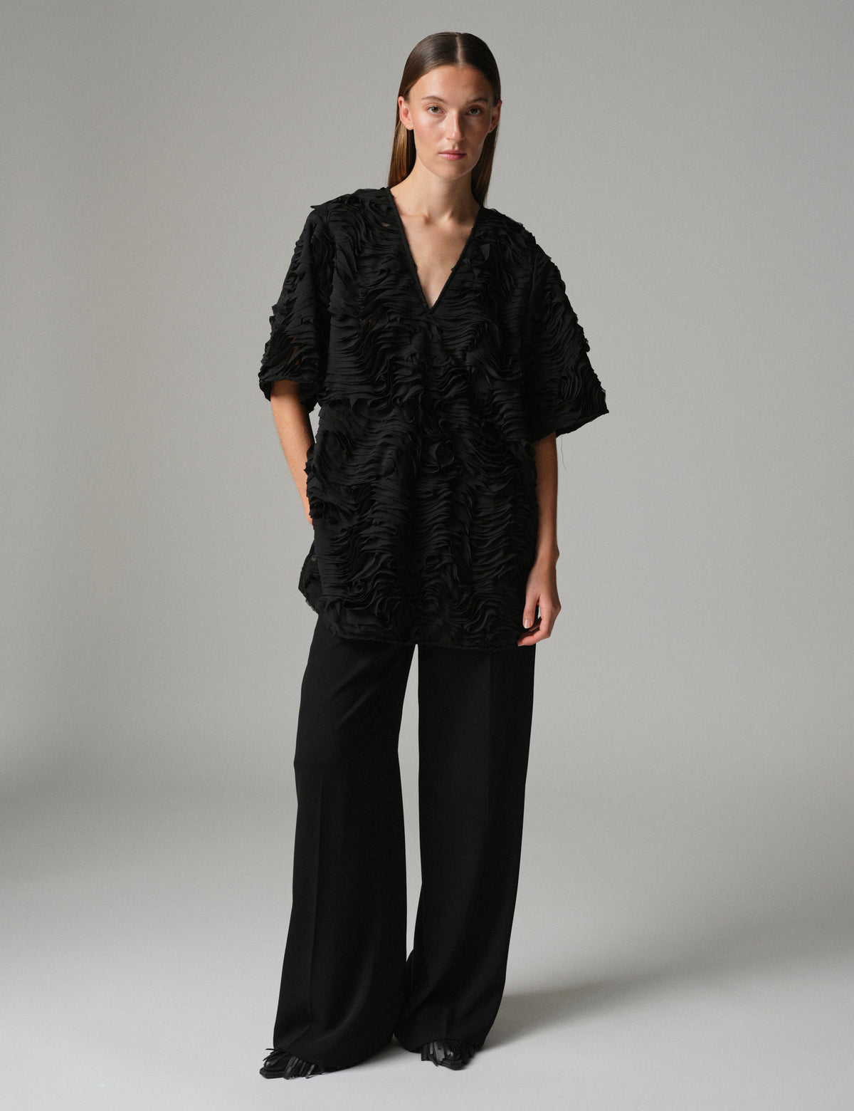 DAY Birger ét Mikkelsen DAYTatia - Ruffled Lacy - Dress Dress 190303 Black