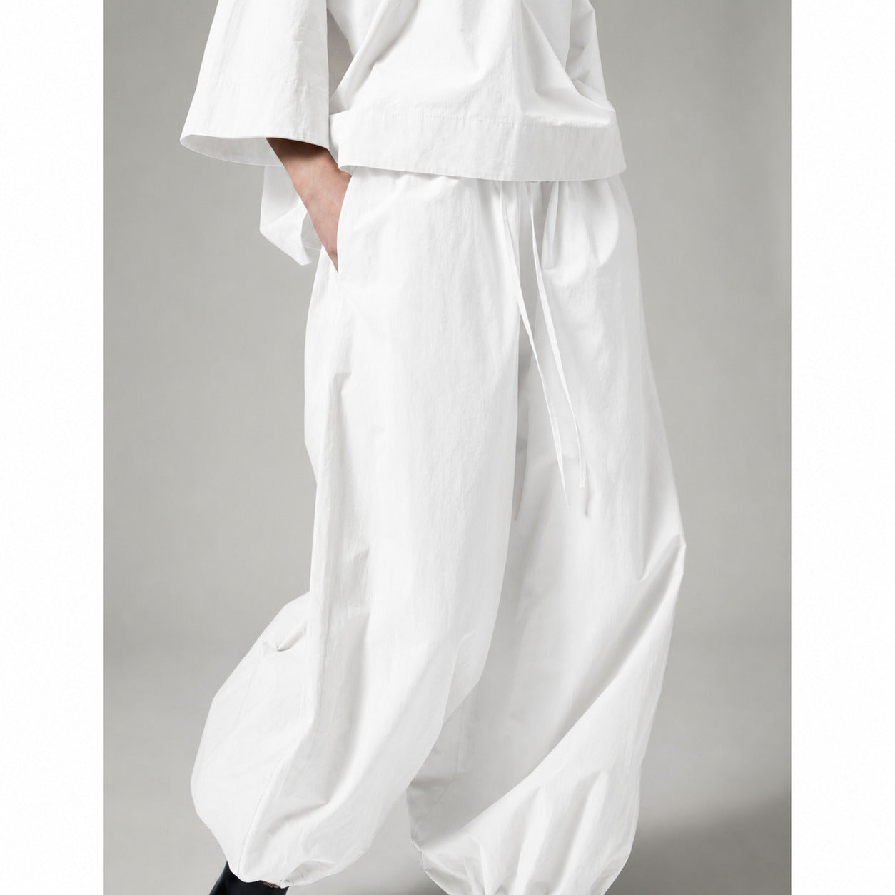 DAY Birger ét Mikkelsen DAYTimo- Cottaline - Pants Pants 114001 Brilliant White