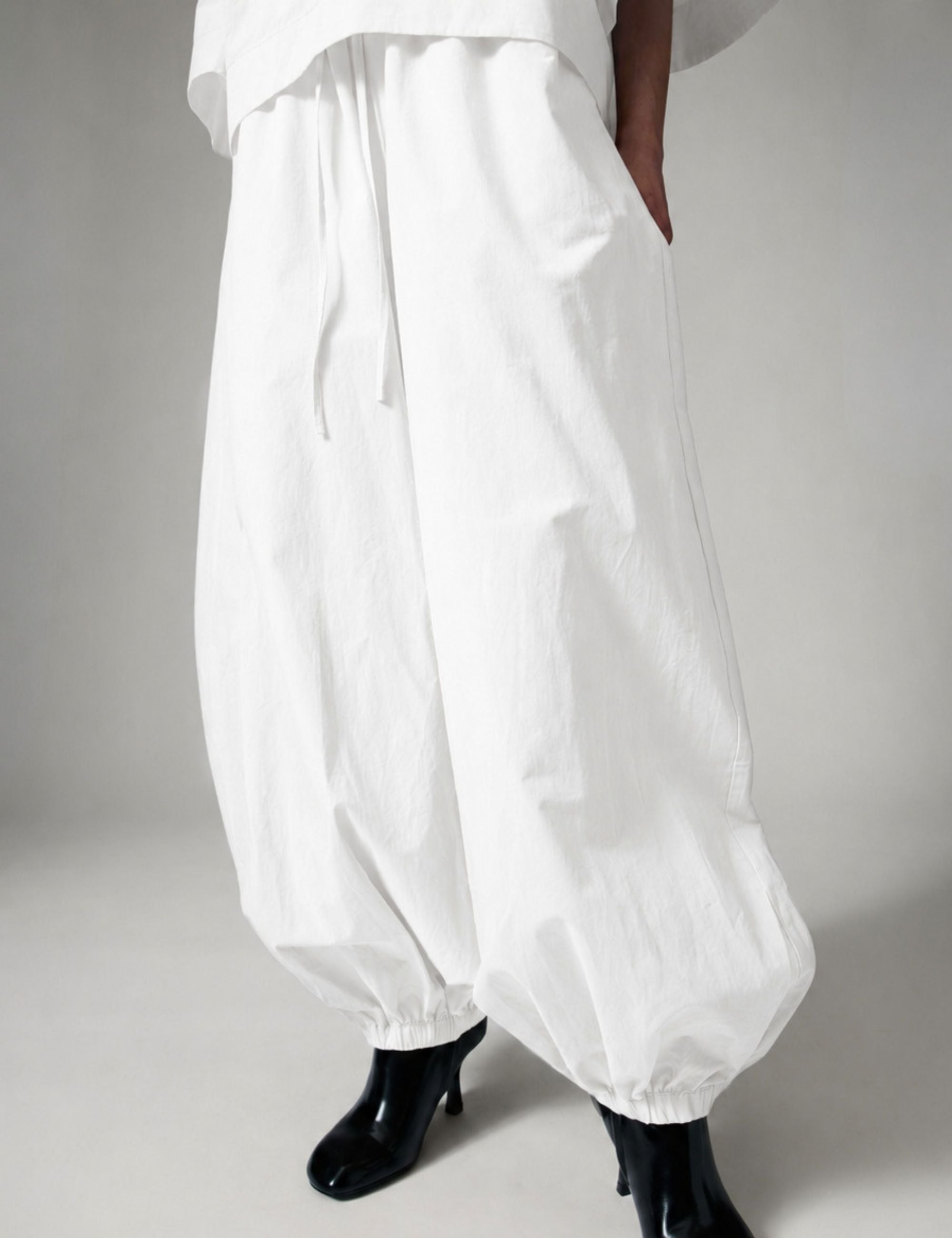 DAY Birger ét Mikkelsen DAYTimo- Cottaline - Pants Pants 114001 Brilliant White