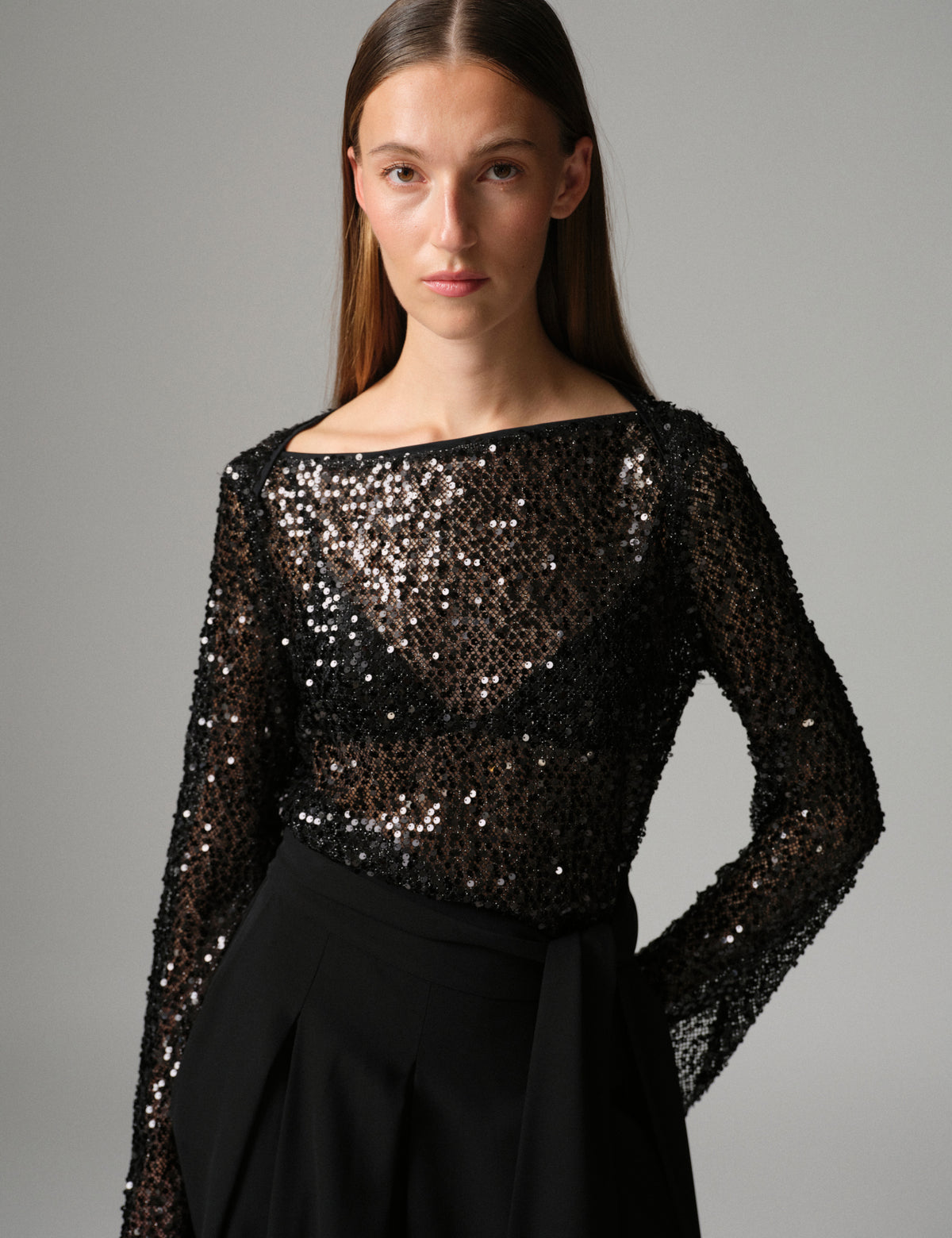 DAY Birger ét Mikkelsen DAYTuana - Shimmering Night - Blouse Blouse 190303 Black