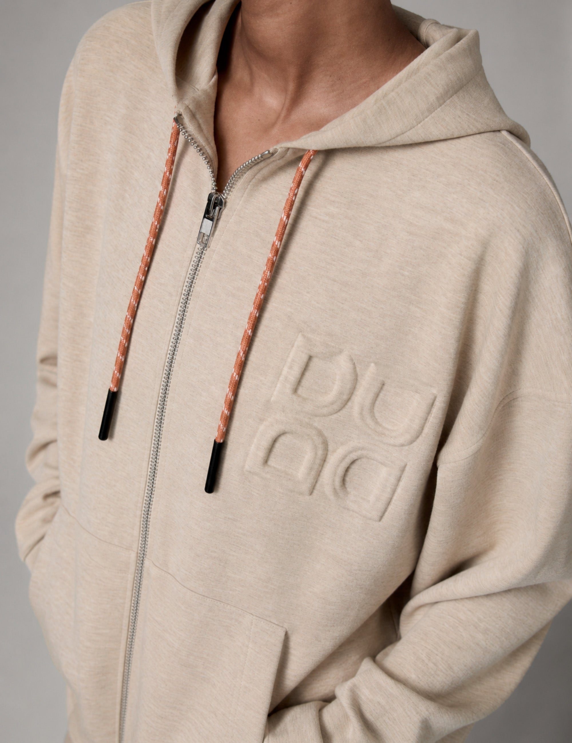 DAY Birger ét Mikkelsen DAYVincy - Scuba - Hoddie Hoodie 500001 Beige Melange