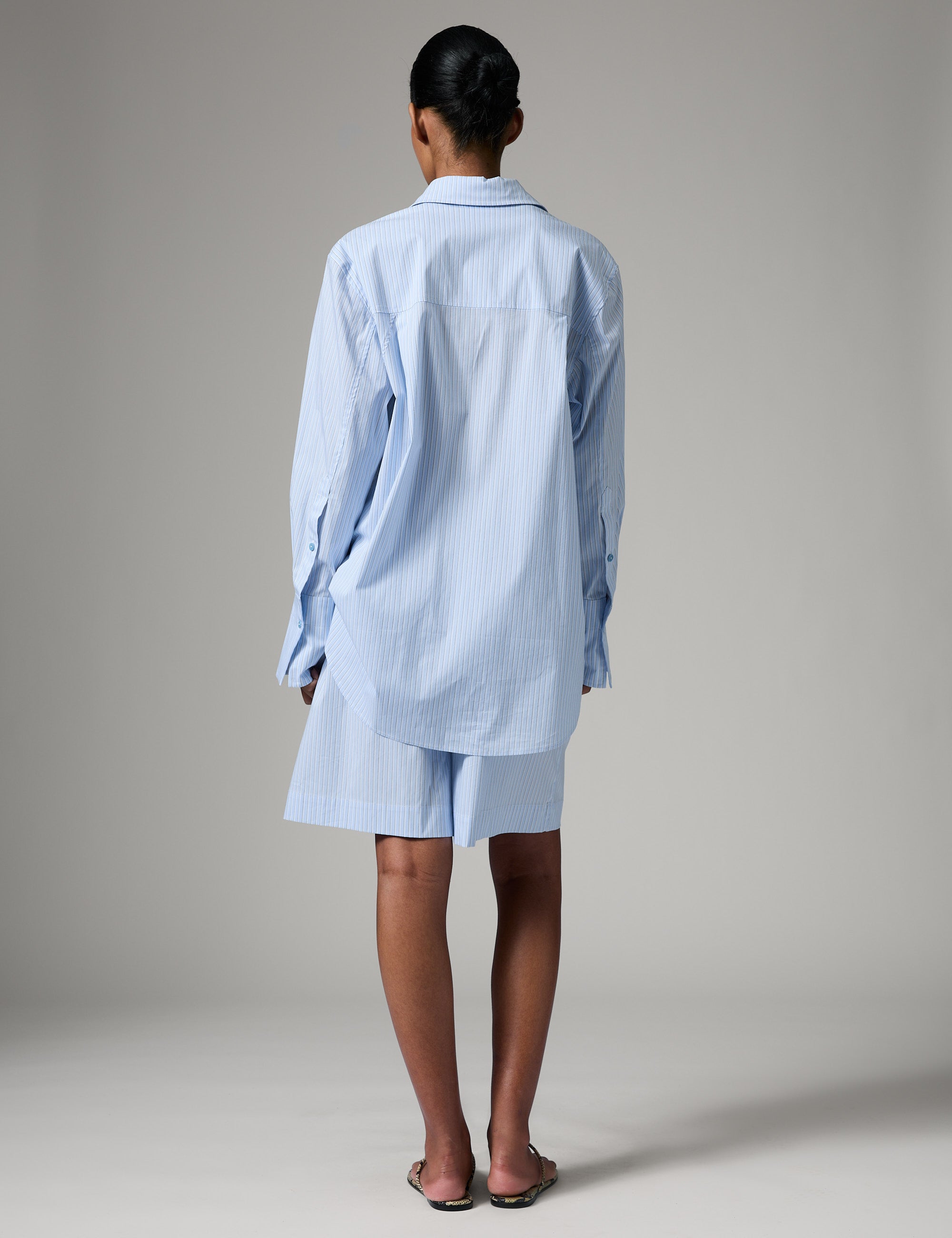 DAY Birger ét Mikkelsen DAYZella - Daylounge Stripe - Shorts Shorts 154030 Chambray blue