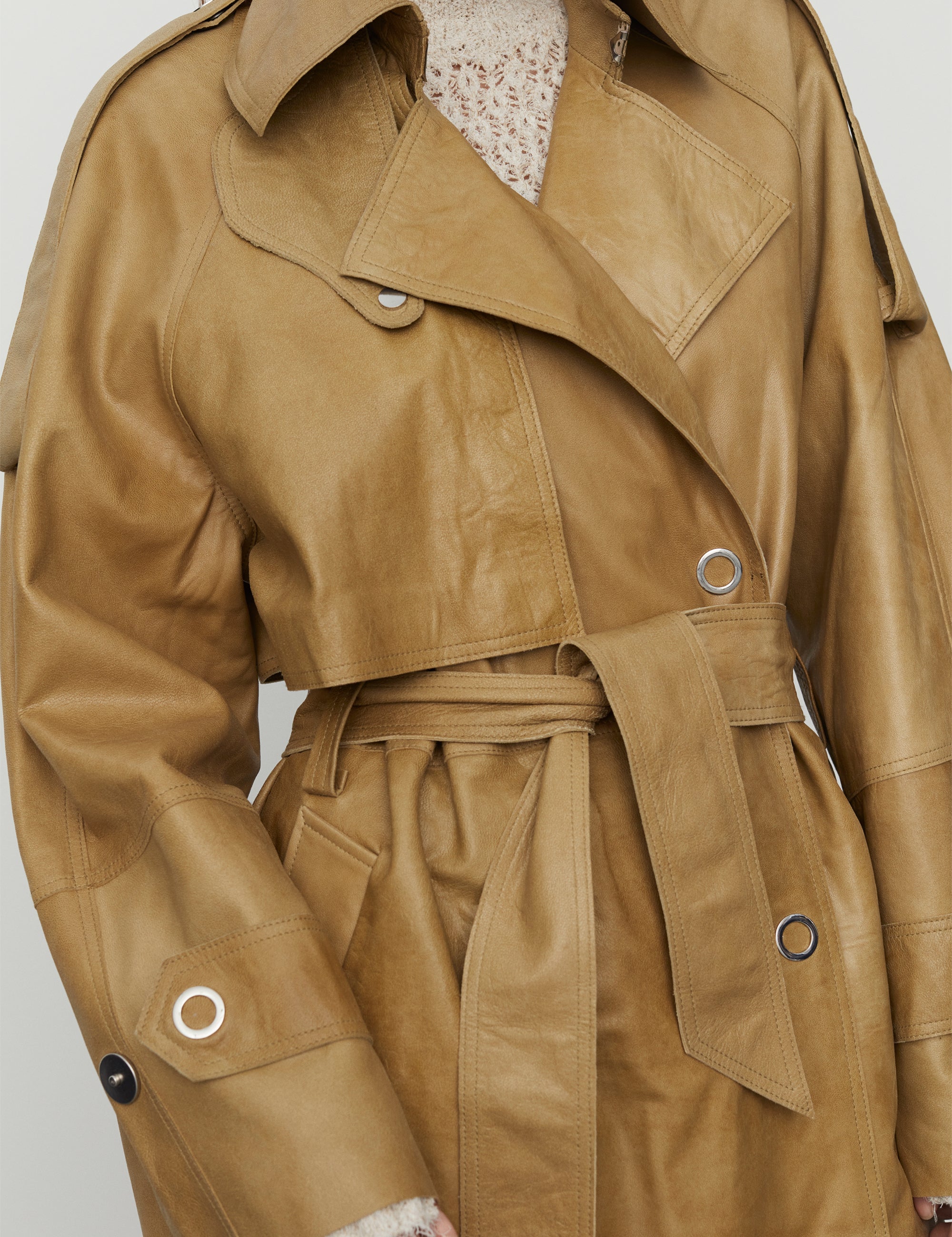 DAY Birger ét Mikkelsen Dante - Refined Lamb Jacket 160726 KHAKI