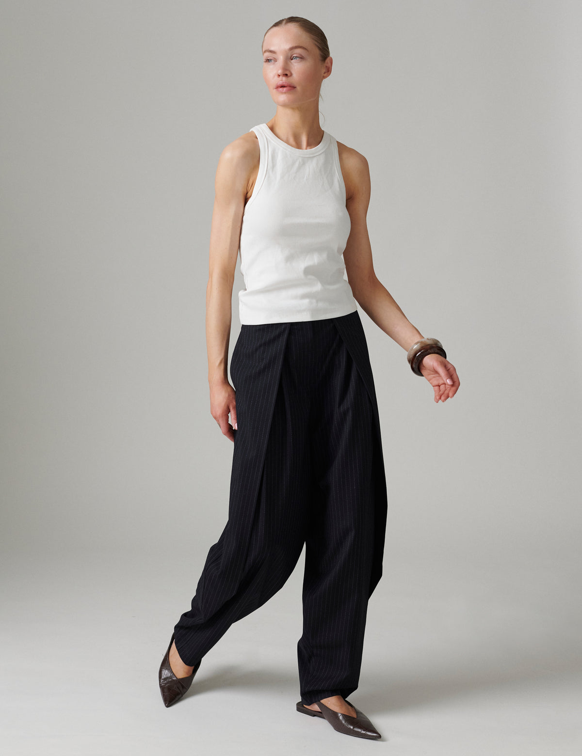 DAY Birger ét Mikkelsen DayPlio - Stroke - Pants Pants 194010 TOTAL ECLIPSE