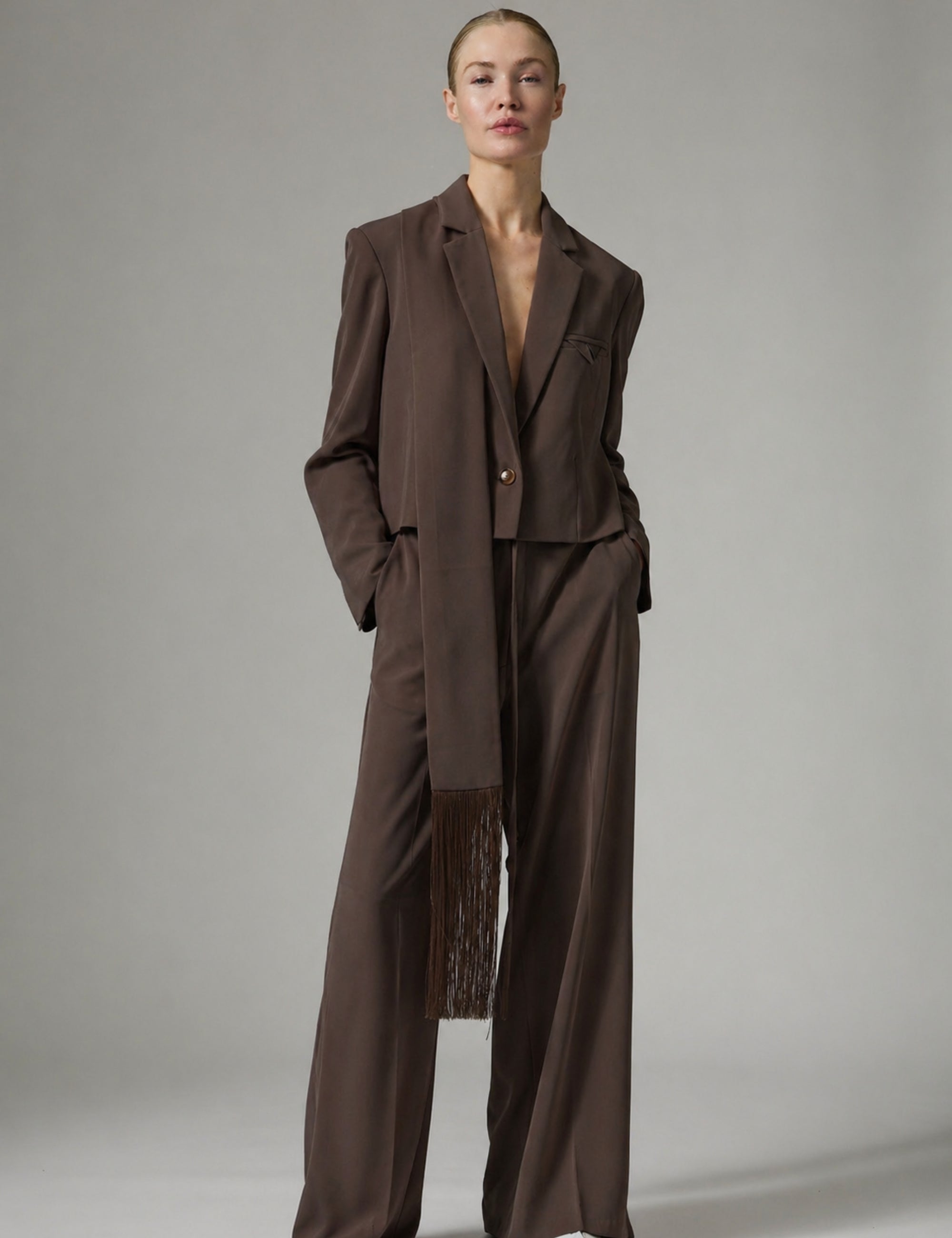 DAY Birger ét Mikkelsen Edie - Classic Gabardine - Blazer Blazer 191018 Ganache