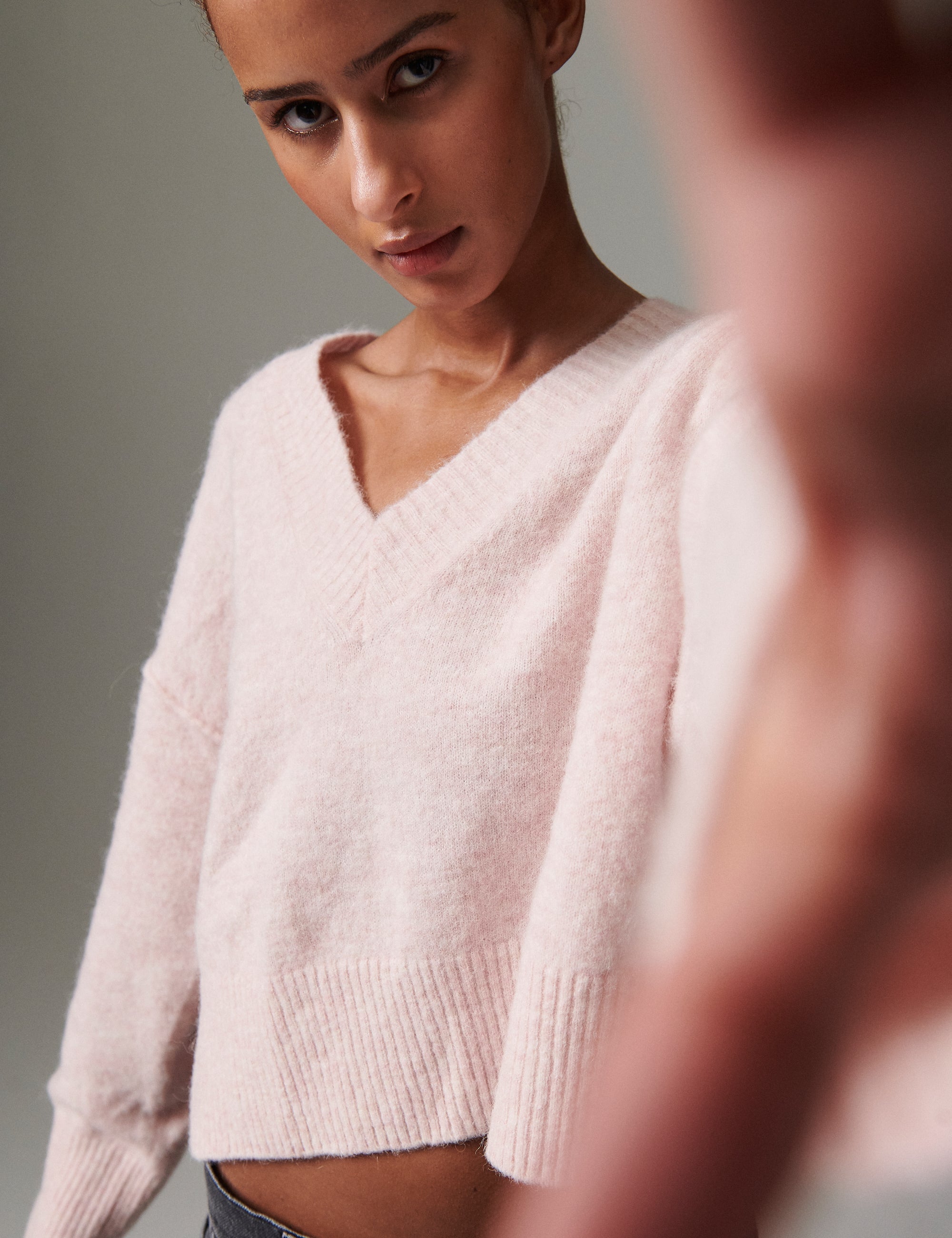 DAY Birger ét Mikkelsen Elezi - Cozy Days Pullover 132806 PINK LADY
