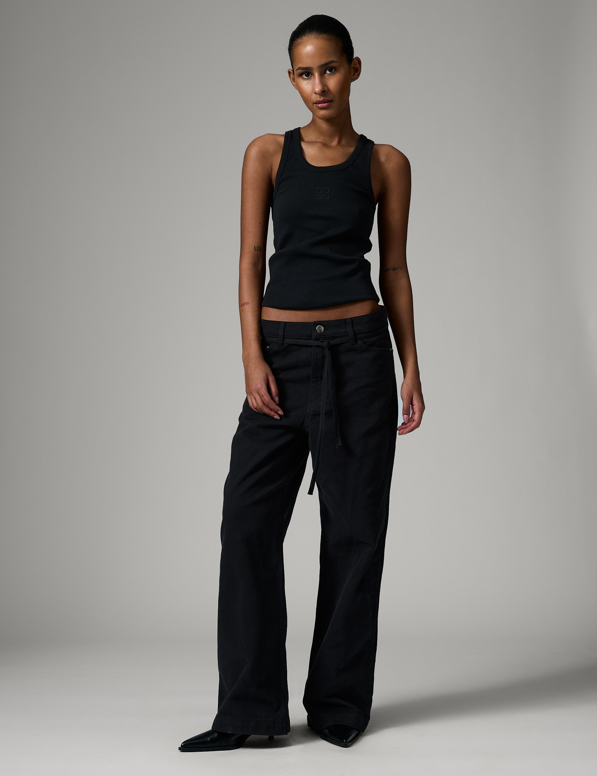 DAY Birger ét Mikkelsen Elijah - Black Denim Pants 190303 Black