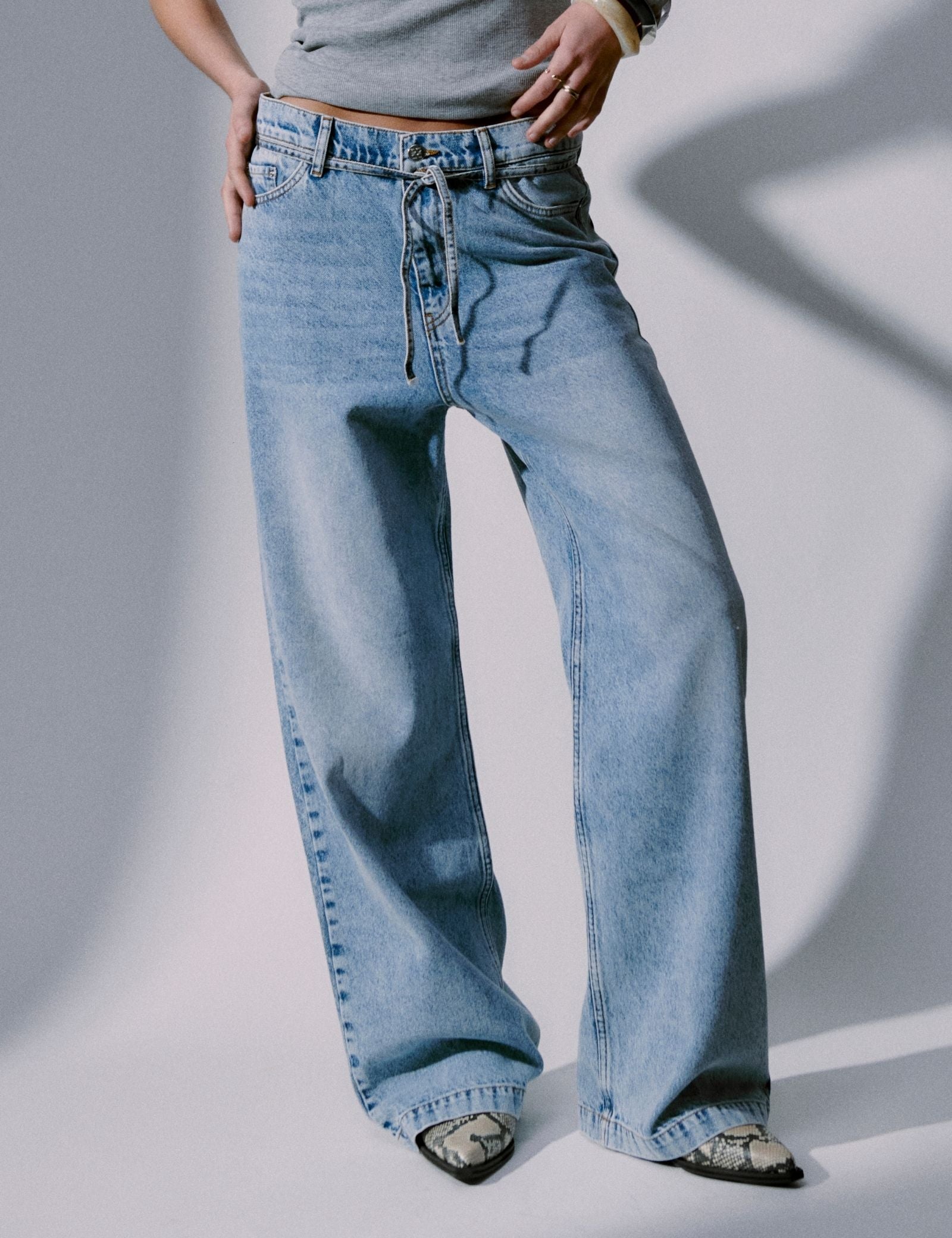 DAY Birger ét Mikkelsen Elijah - Blue Soft Denim Jeans 500005 LIGHT BLUE