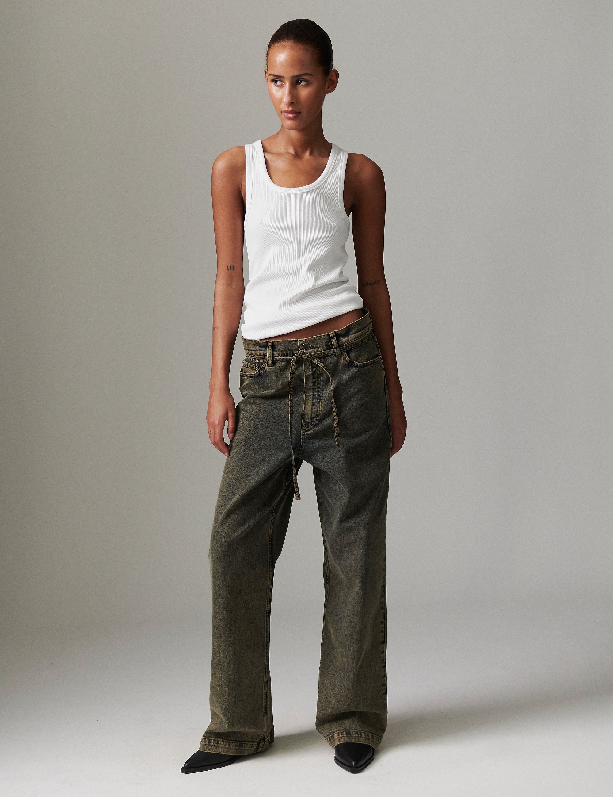 DAY Birger ét Mikkelsen Elijah - Elm Overdye Denim Jeans 171019 ELMWOOD