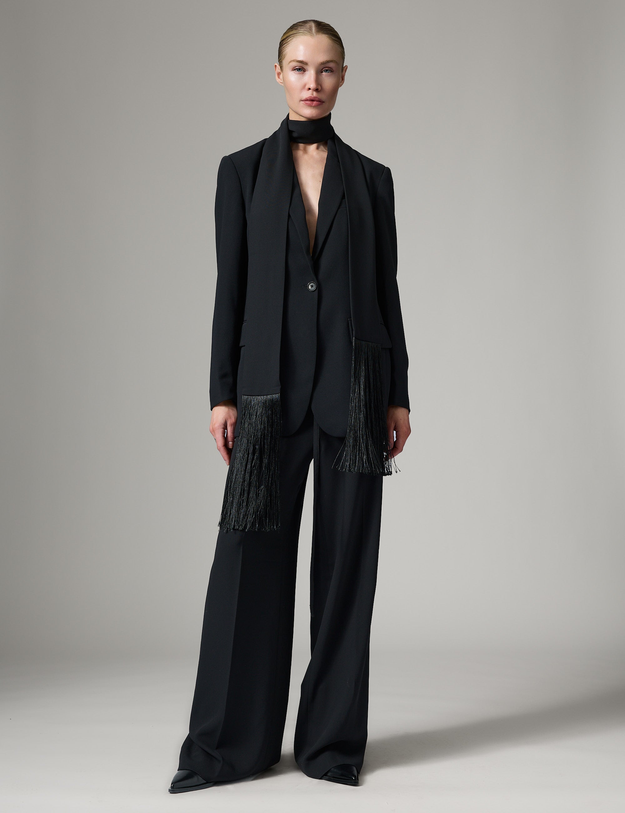 DAY Birger ét Mikkelsen Elina - Classic Gab Pants 190303 Black