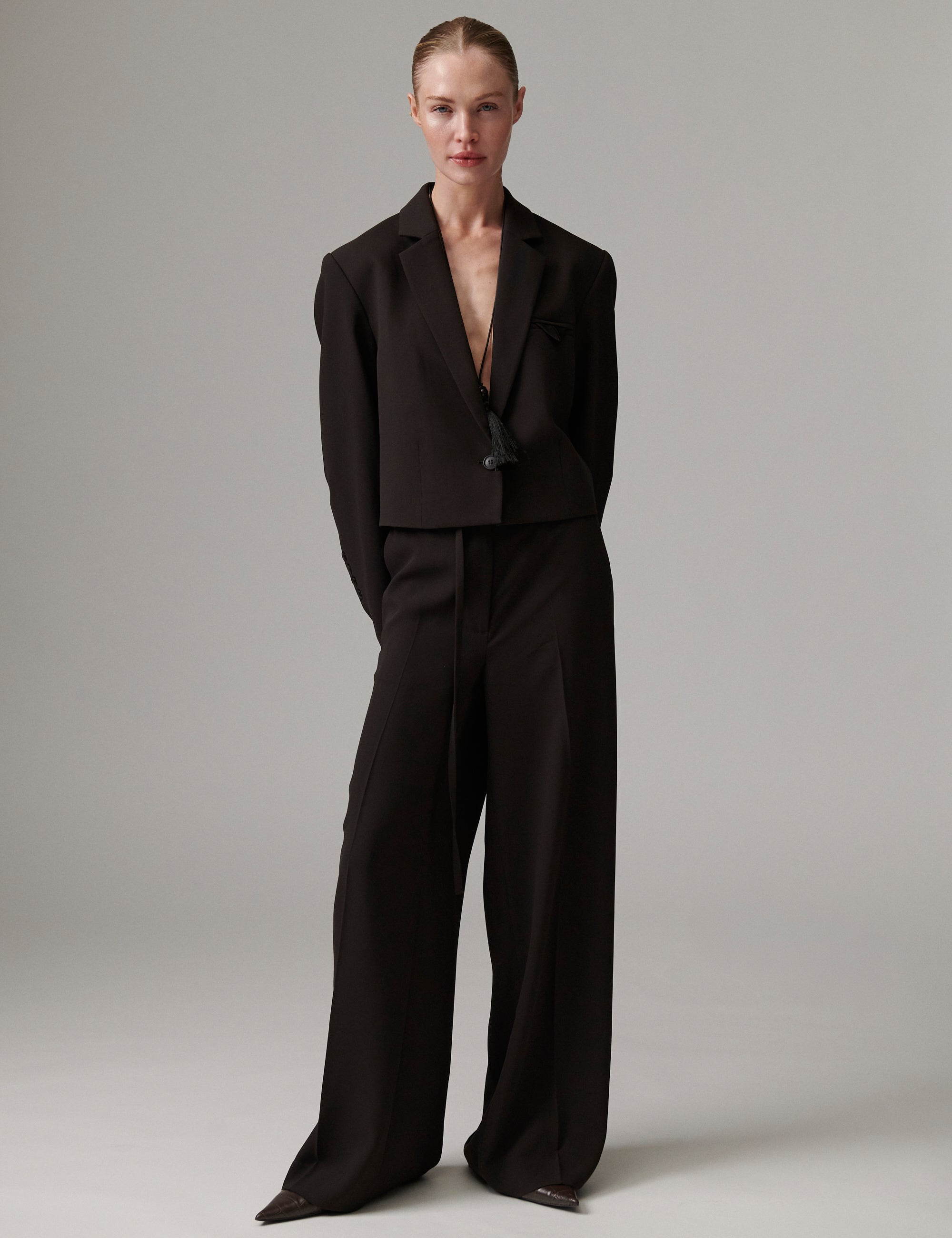 DAY Birger ét Mikkelsen Elina - Classic Gabardine - Pants Pants 191018 Ganache