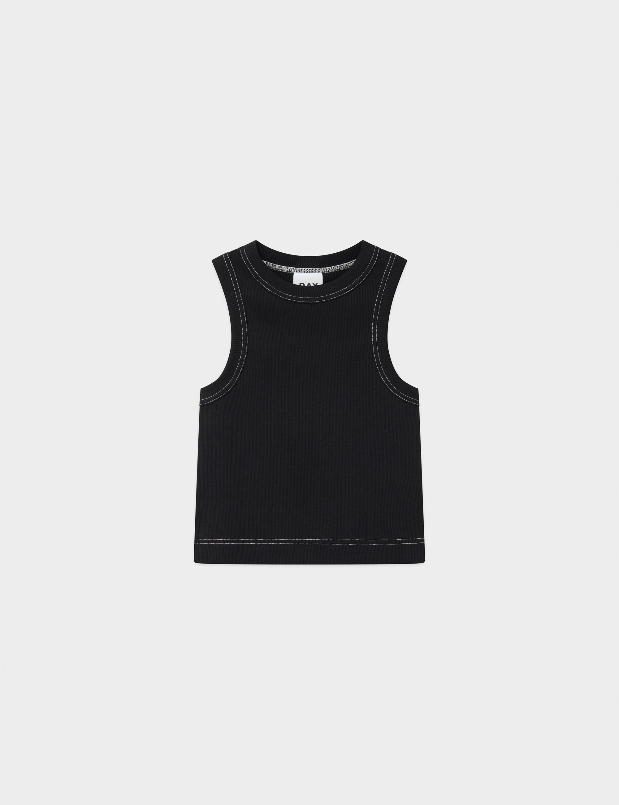 DAY Birger ét Mikkelsen Elise - Heavy Rib Tops & T-Shirts 190303 Black