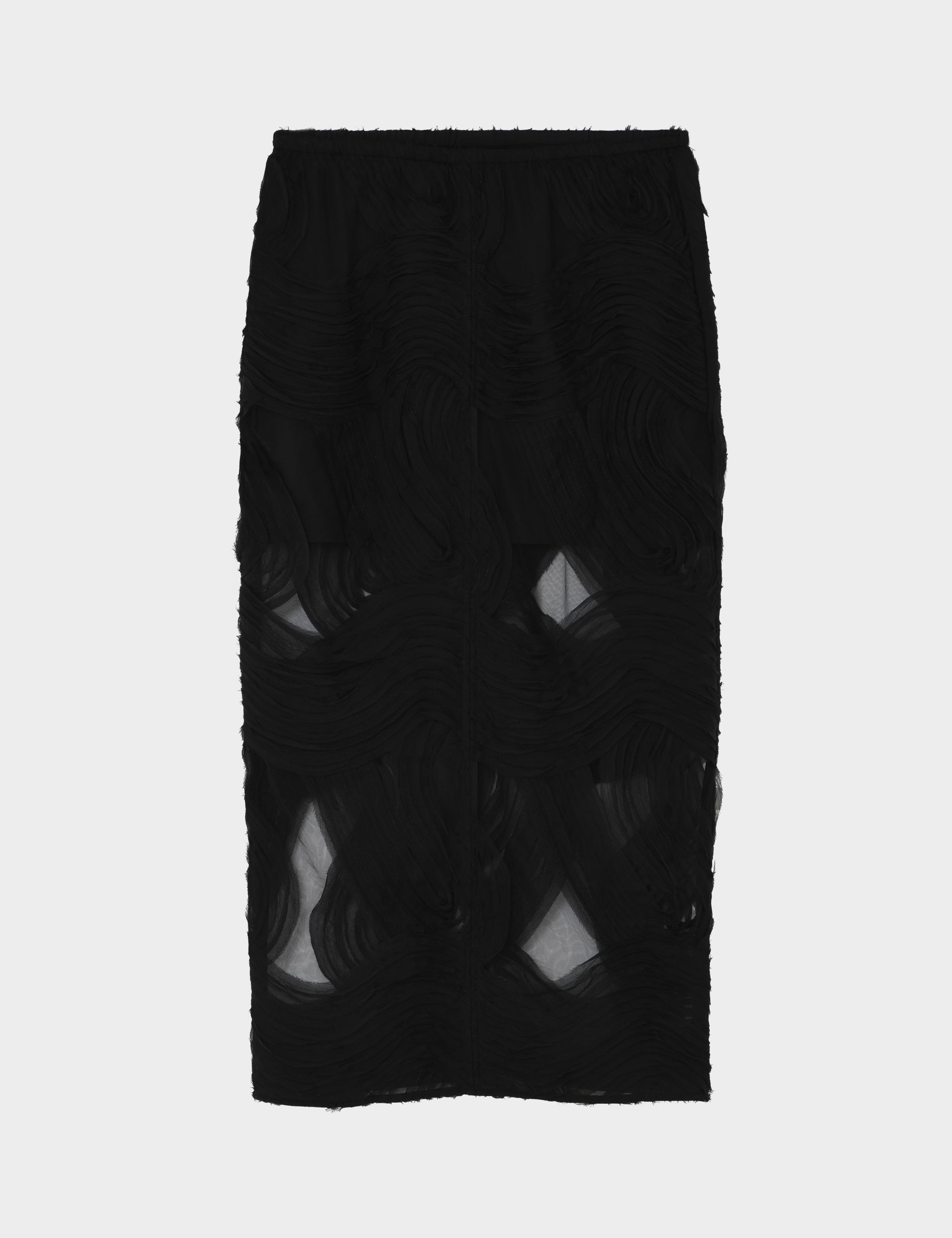 DAY Birger ét Mikkelsen Emsa - Crochet Lacy Skirt 190303 BLACK