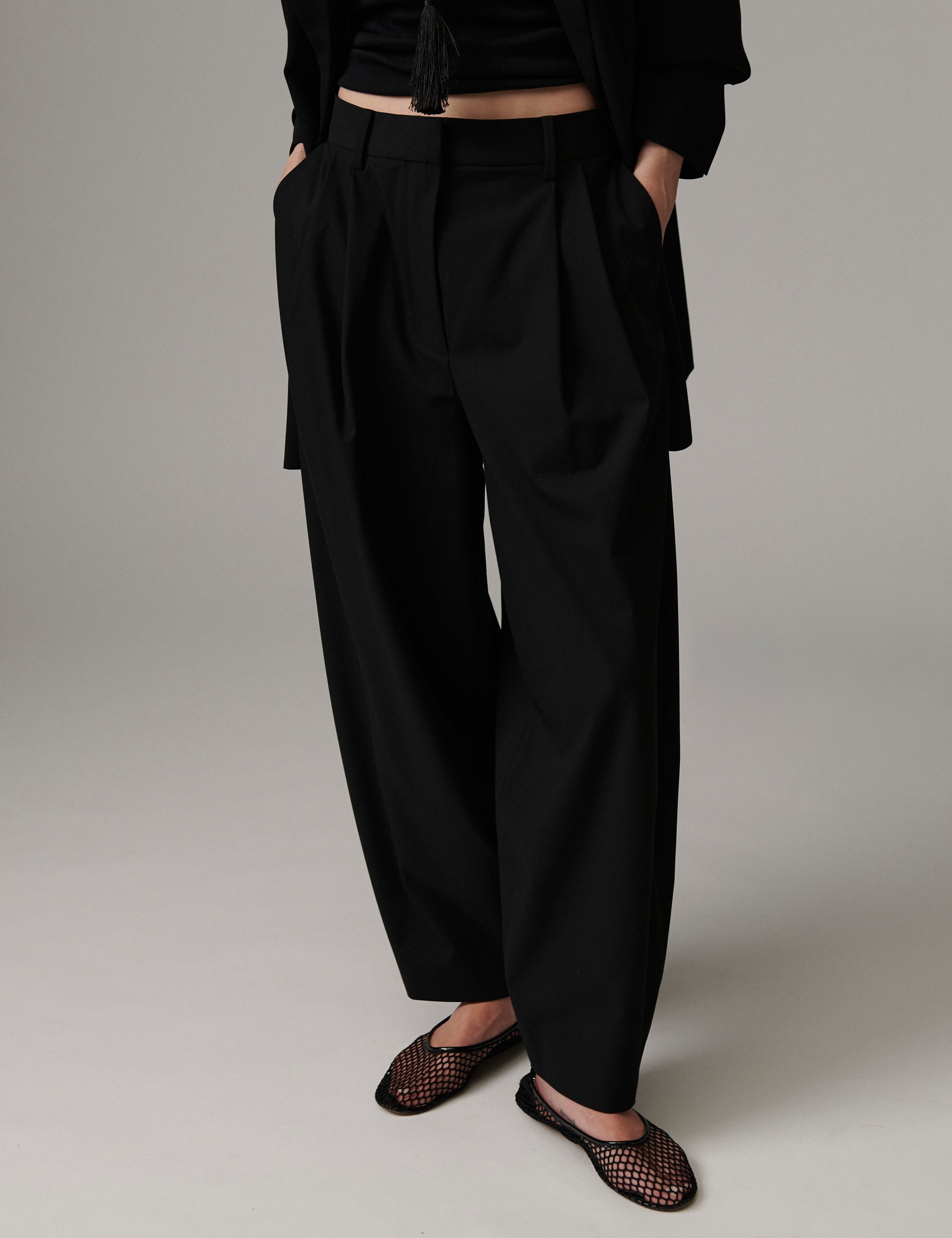 DAY Birger ét Mikkelsen Enora - Classic Gab - Pants Pants 190303 Black