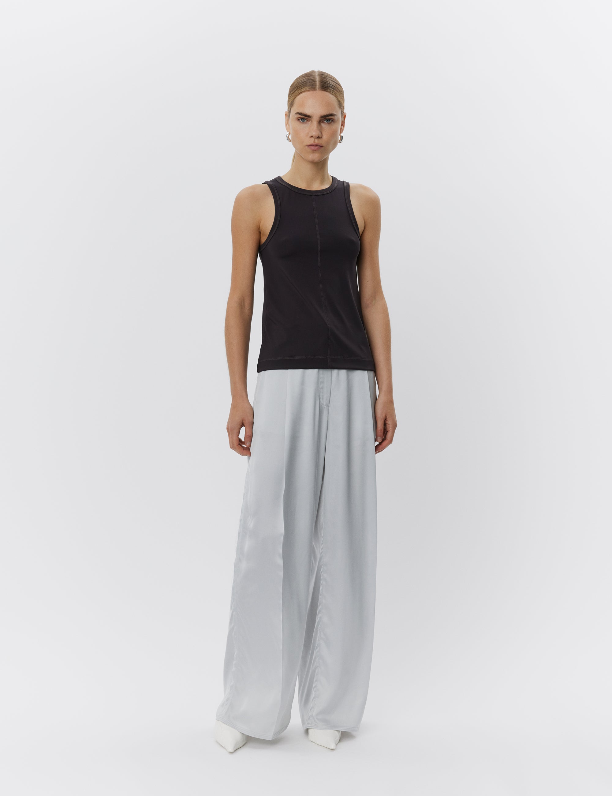 DAY Birger ét Mikkelsen Fisher - Fluid Viscose Pants 144206 PEARL BLUE