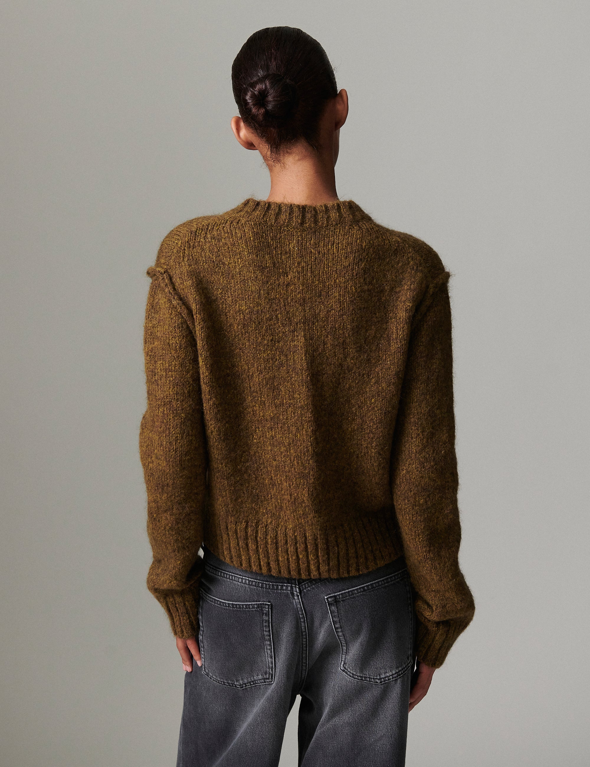 DAY Birger ét Mikkelsen Florent - Soft Mohair Pullover 500158 CAPERS MELANGE