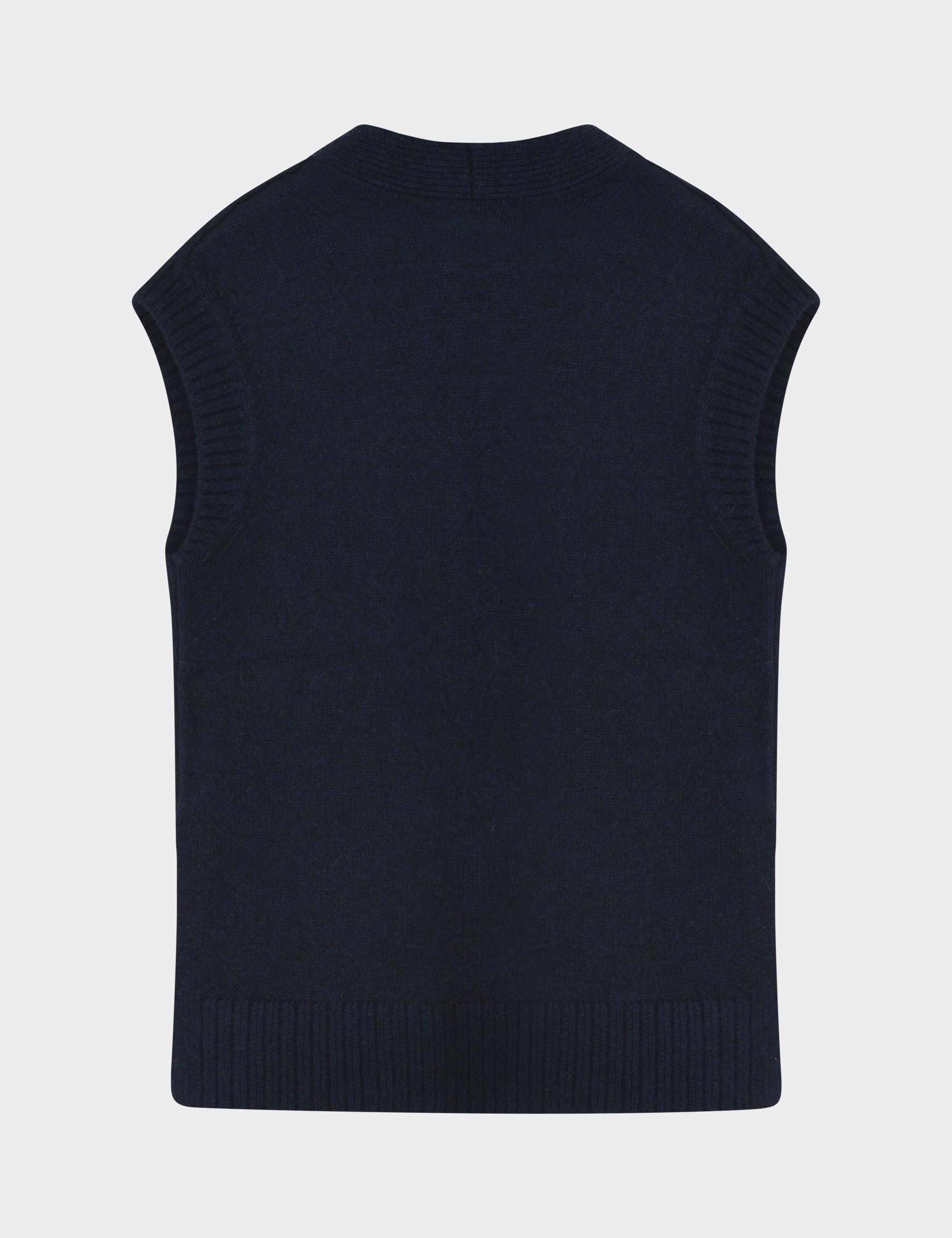DAY Birger ét Mikkelsen Flynn - Soft lamb Waistcoat 194020 DARK SAPPHIRE.