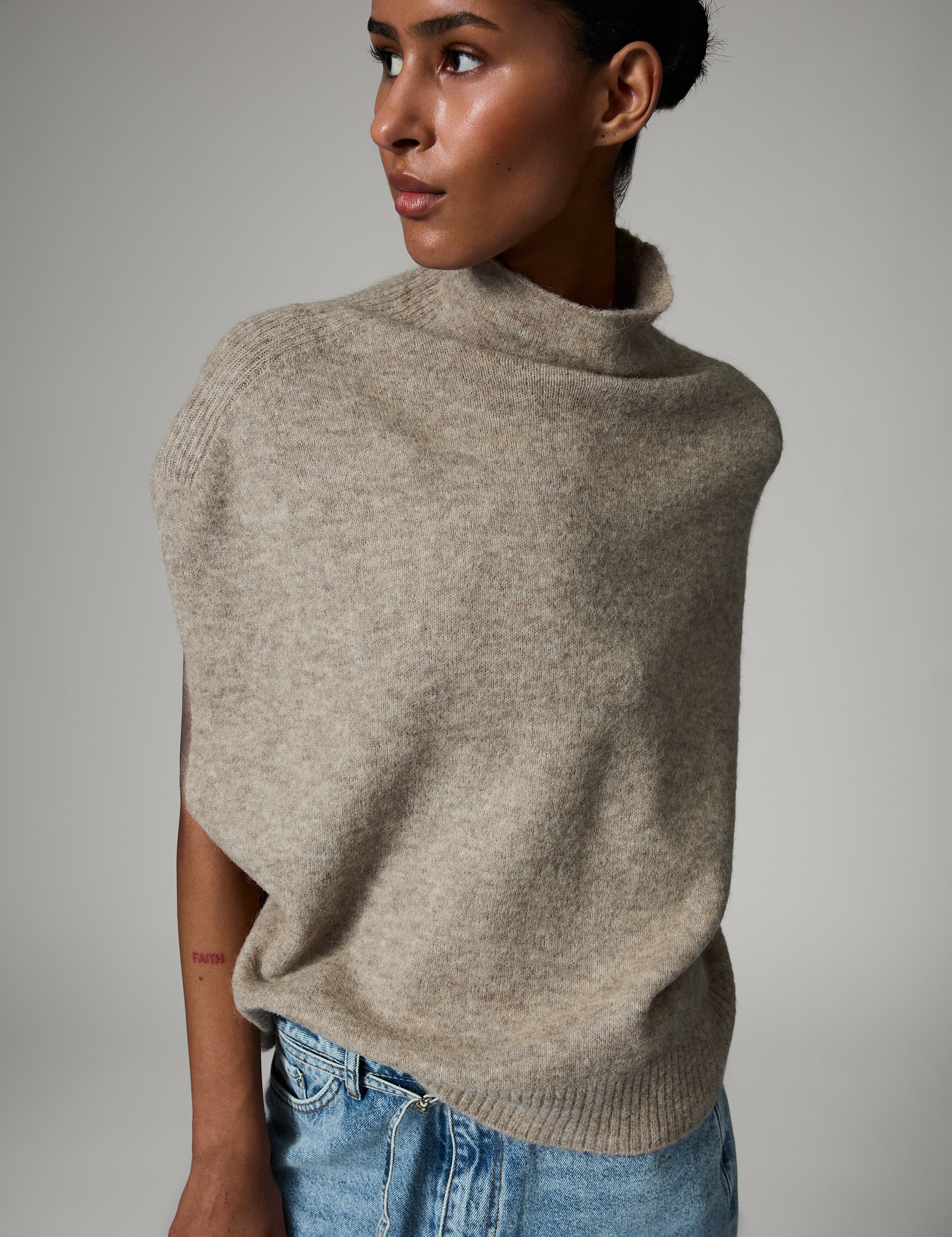 DAY Birger ét Mikkelsen Frodie - Cozy Days Vest 500082 Hazel Melange