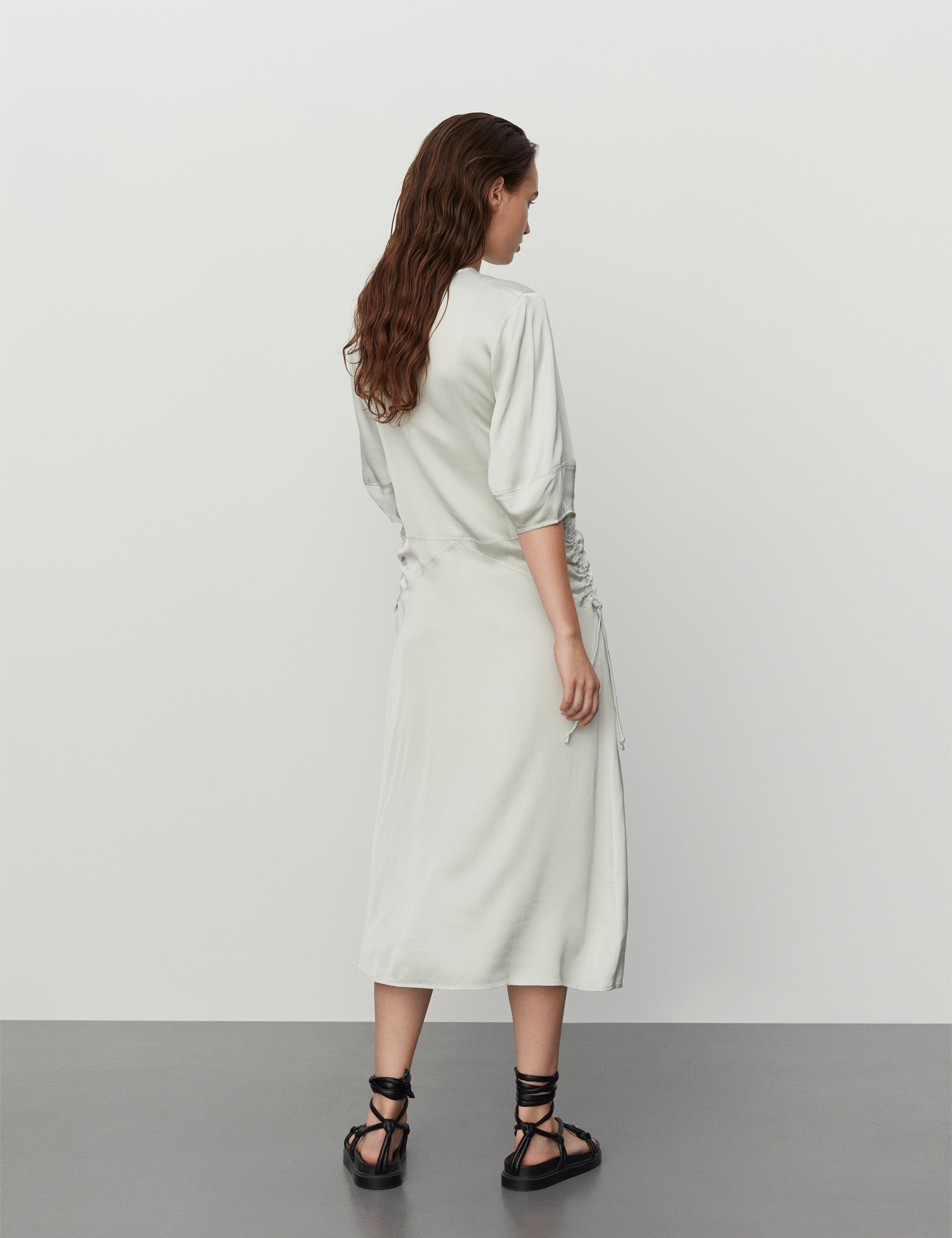 DAY Birger ét Mikkelsen Gia - Fluid Viscose Dress 144504 SKY GRAY