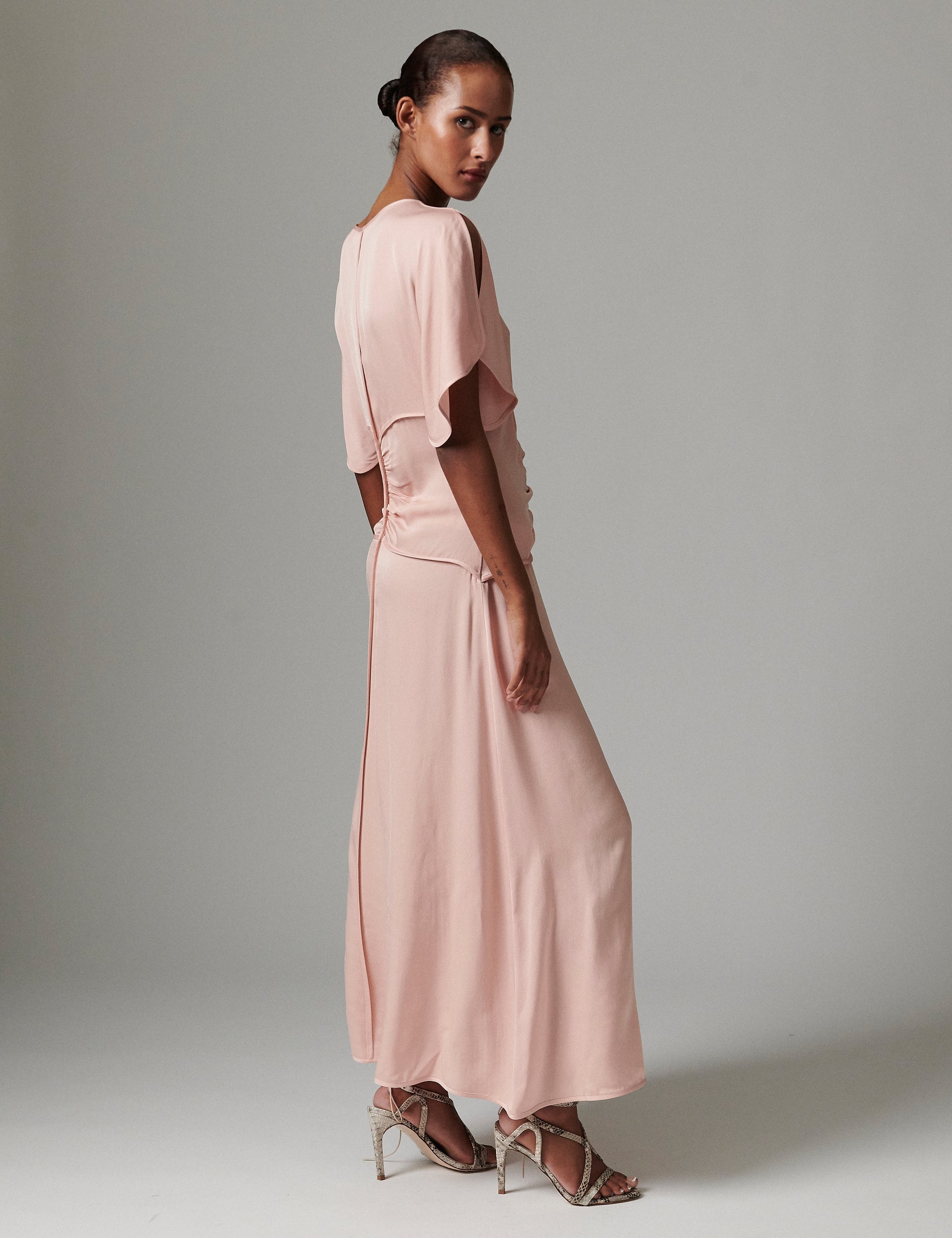 DAY Birger ét Mikkelsen Gigi - Matte Crepe Dress 141506 ROSE SMOKE