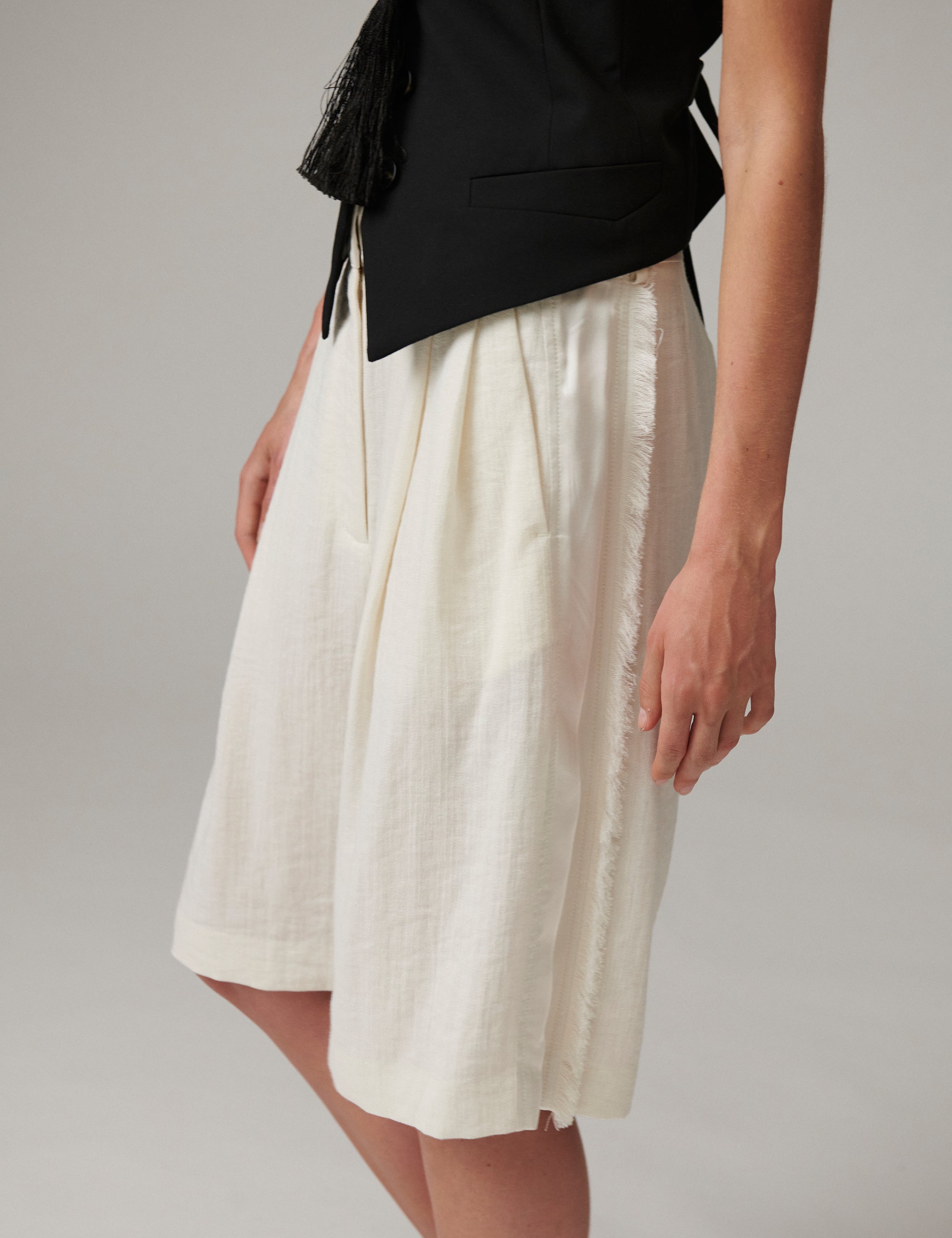 DAY Birger ét Mikkelsen Gordon - Contrast Linen - Shorts Shorts 110605 Jet Stream