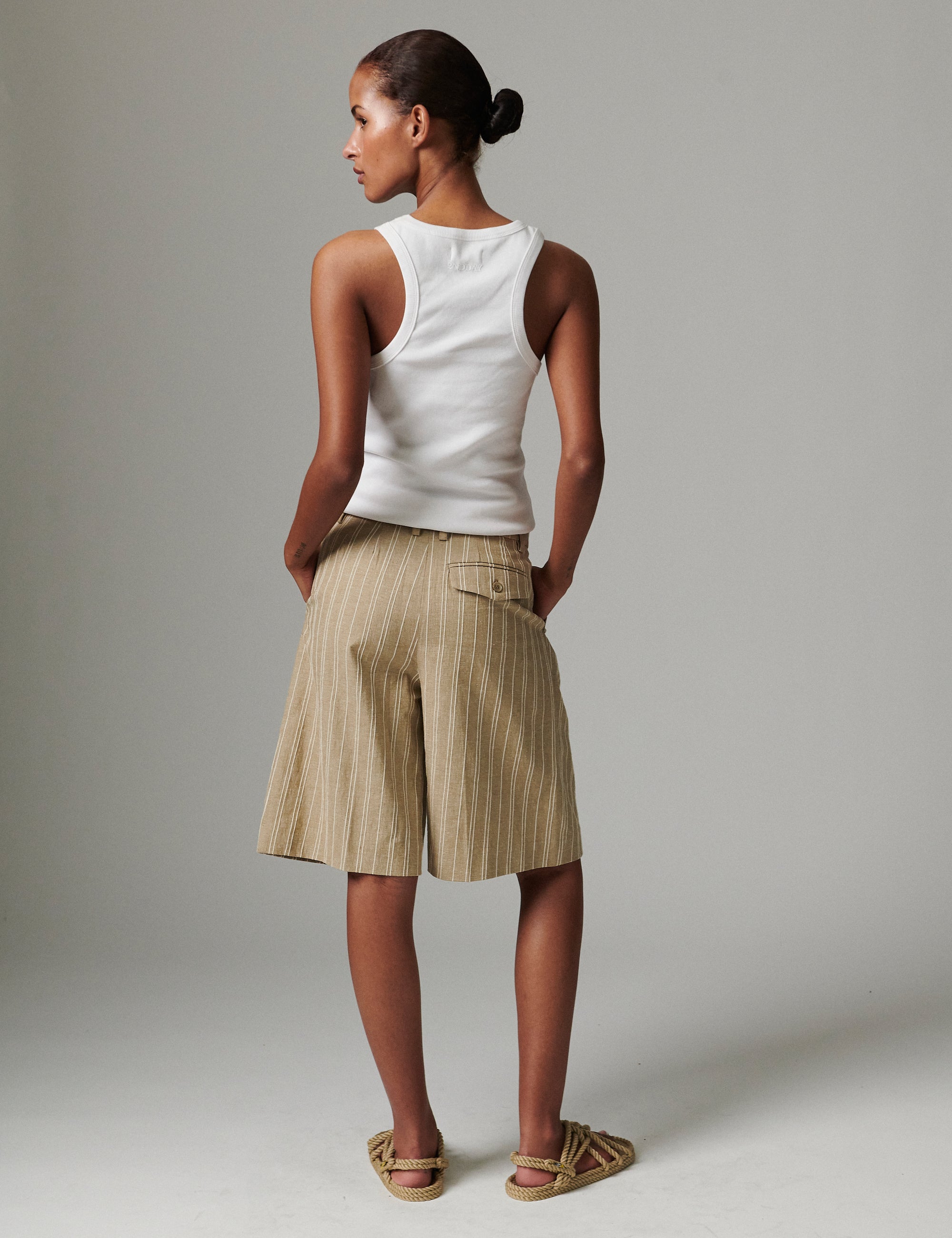 DAY Birger ét Mikkelsen Gordon - Linen Threads Shorts 170630 TREE HOUSE