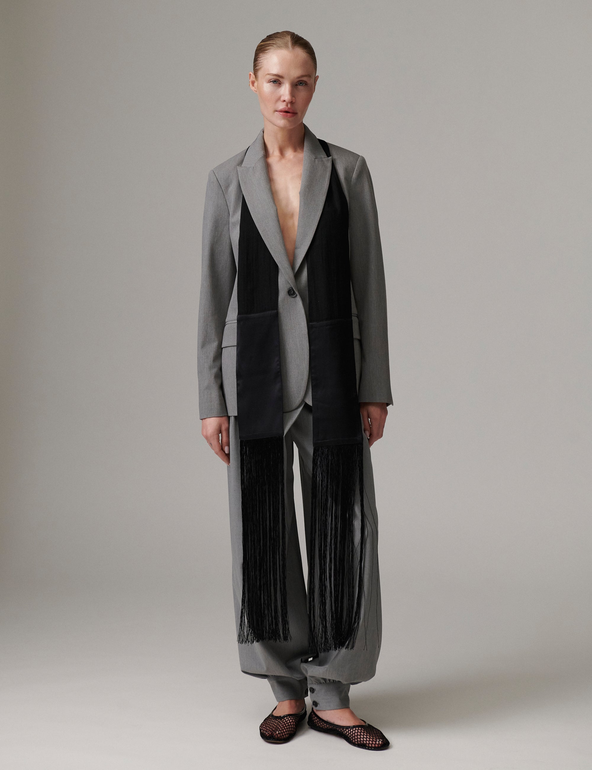 DAY Birger ét Mikkelsen Hector - Classic Gab Blazer 500006 Medium Grey Melange