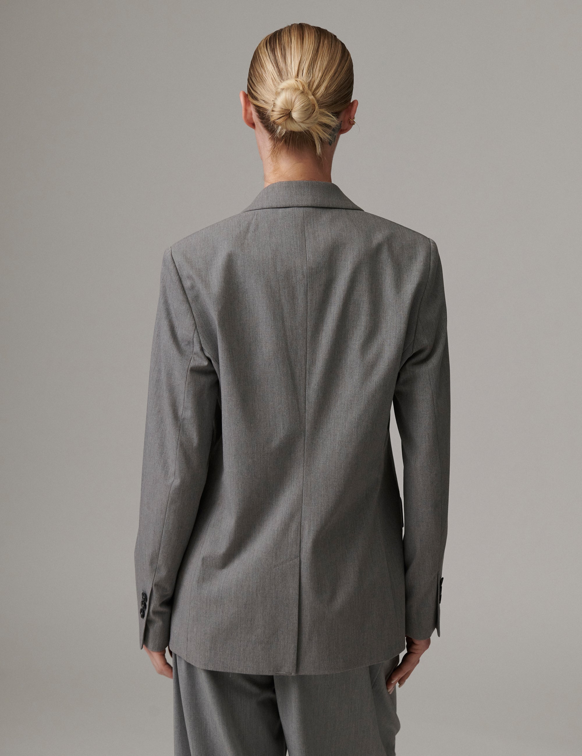 DAY Birger ét Mikkelsen Hector - Classic Gab Blazer 500006 Medium Grey Melange