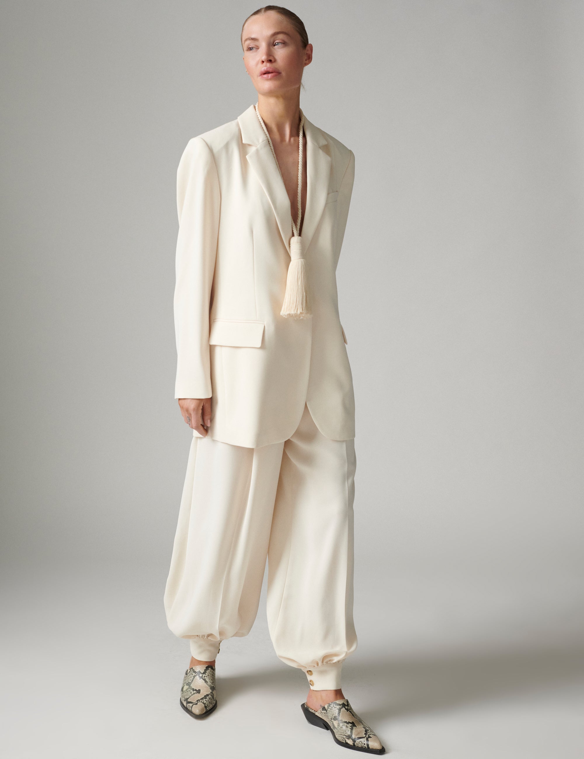 DAY Birger ét Mikkelsen Hector - Classic Gabardine - Blazer Blazer 01002 Ivory Shade