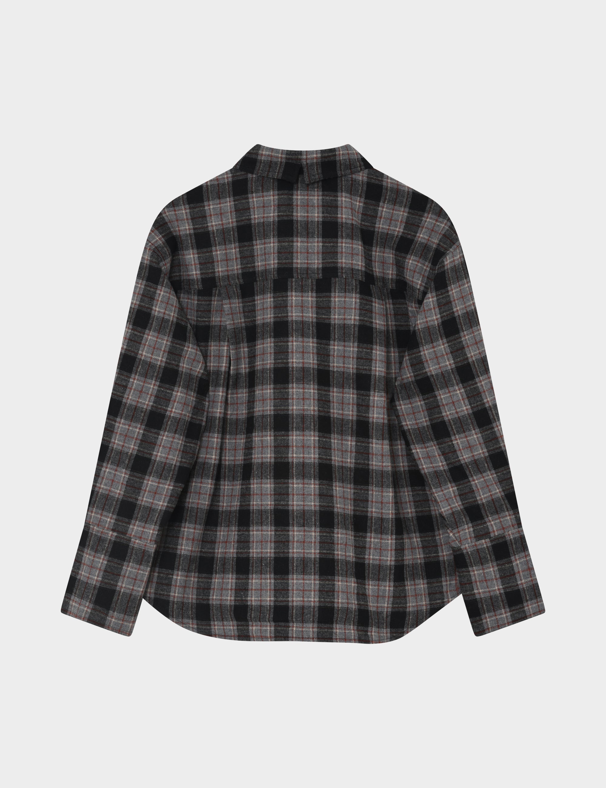 DAY Birger ét Mikkelsen Henri - Flannel Luxe - Shirt Shirt 500006 Medium Grey Melange