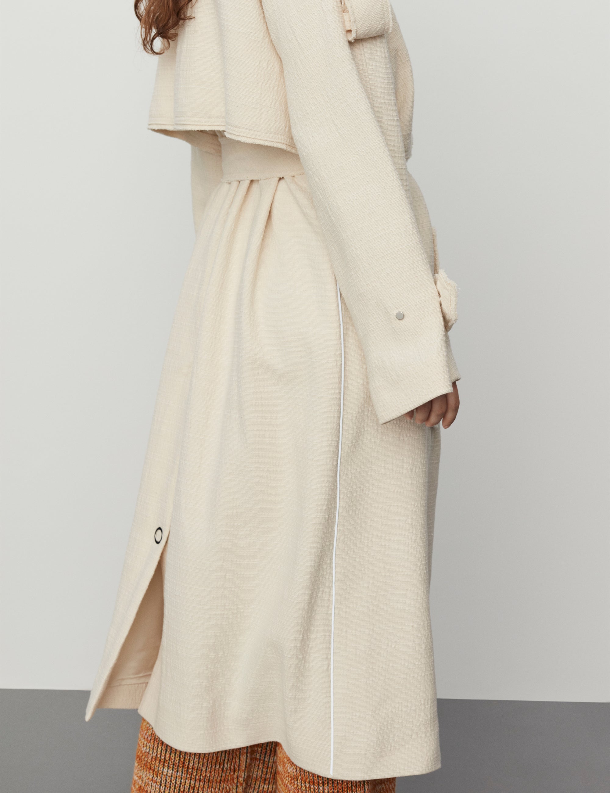 DAY Birger ét Mikkelsen Holden - Spring Texture Coat 110104 Vanilla Ice