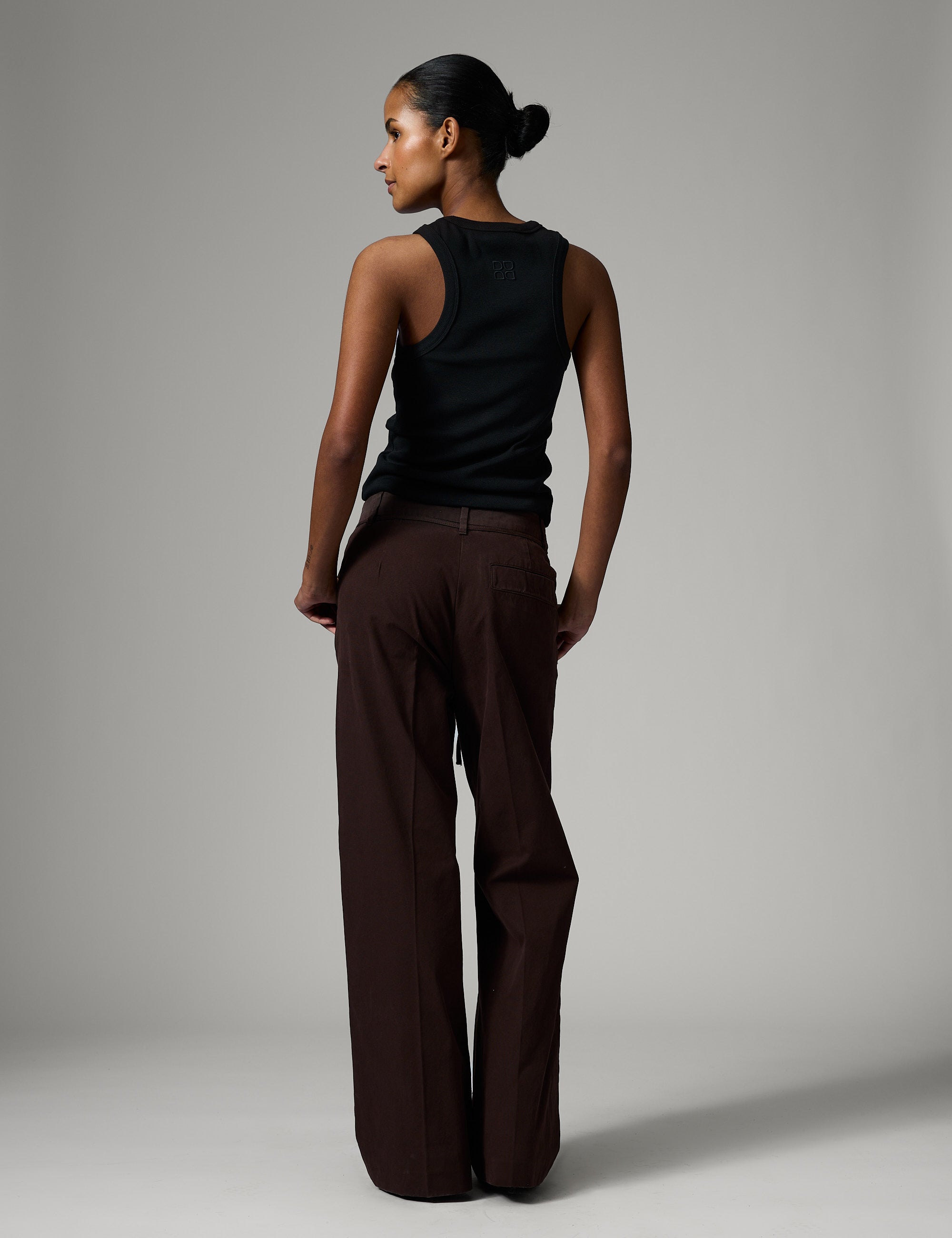 DAY Birger ét Mikkelsen Jade - Modern Canvas Pants 190915 Coffee Bean