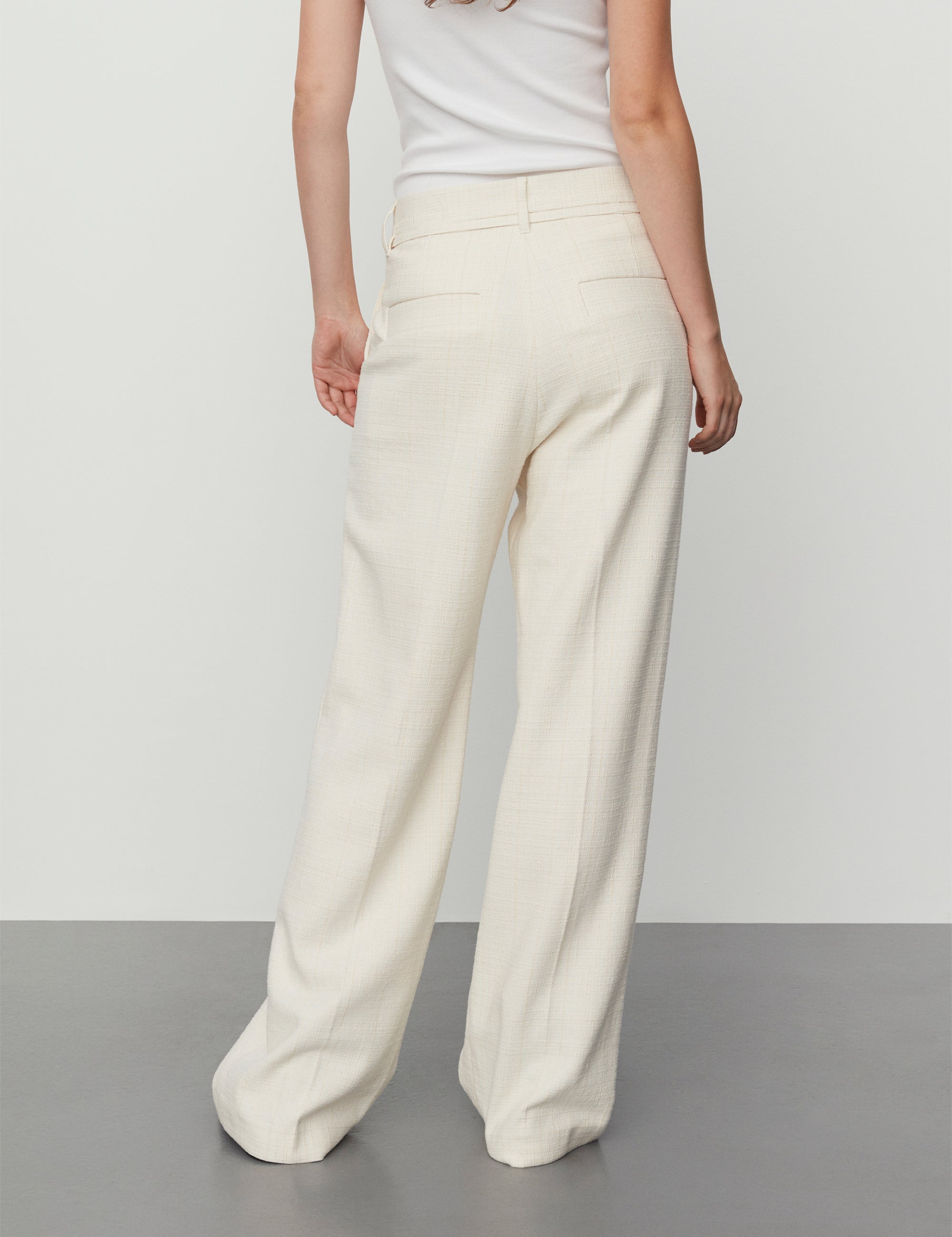 DAY Birger ét Mikkelsen Jade - Tactile Cotton Structure Pants 110605 Jet Stream