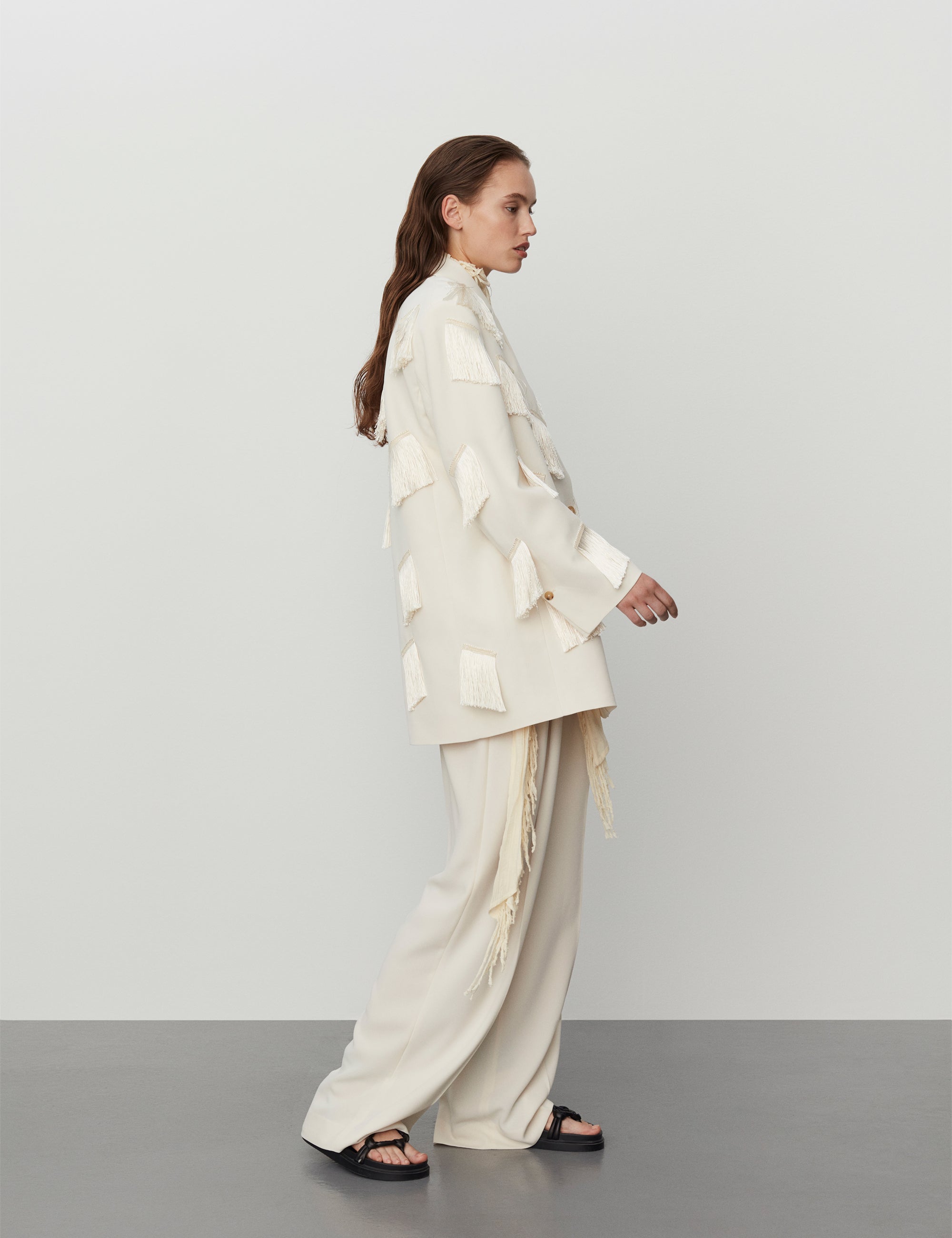 DAY Birger ét Mikkelsen Jeramiah - Classic Gabardine Blazer 01002 Ivory Shade