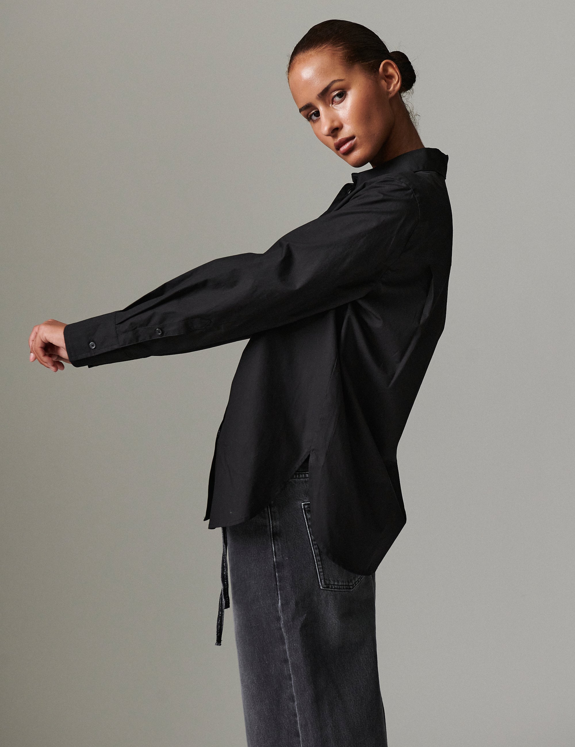 DAY Birger ét Mikkelsen Jojo - Poplina Shirts & Blouses 190303 BLACK