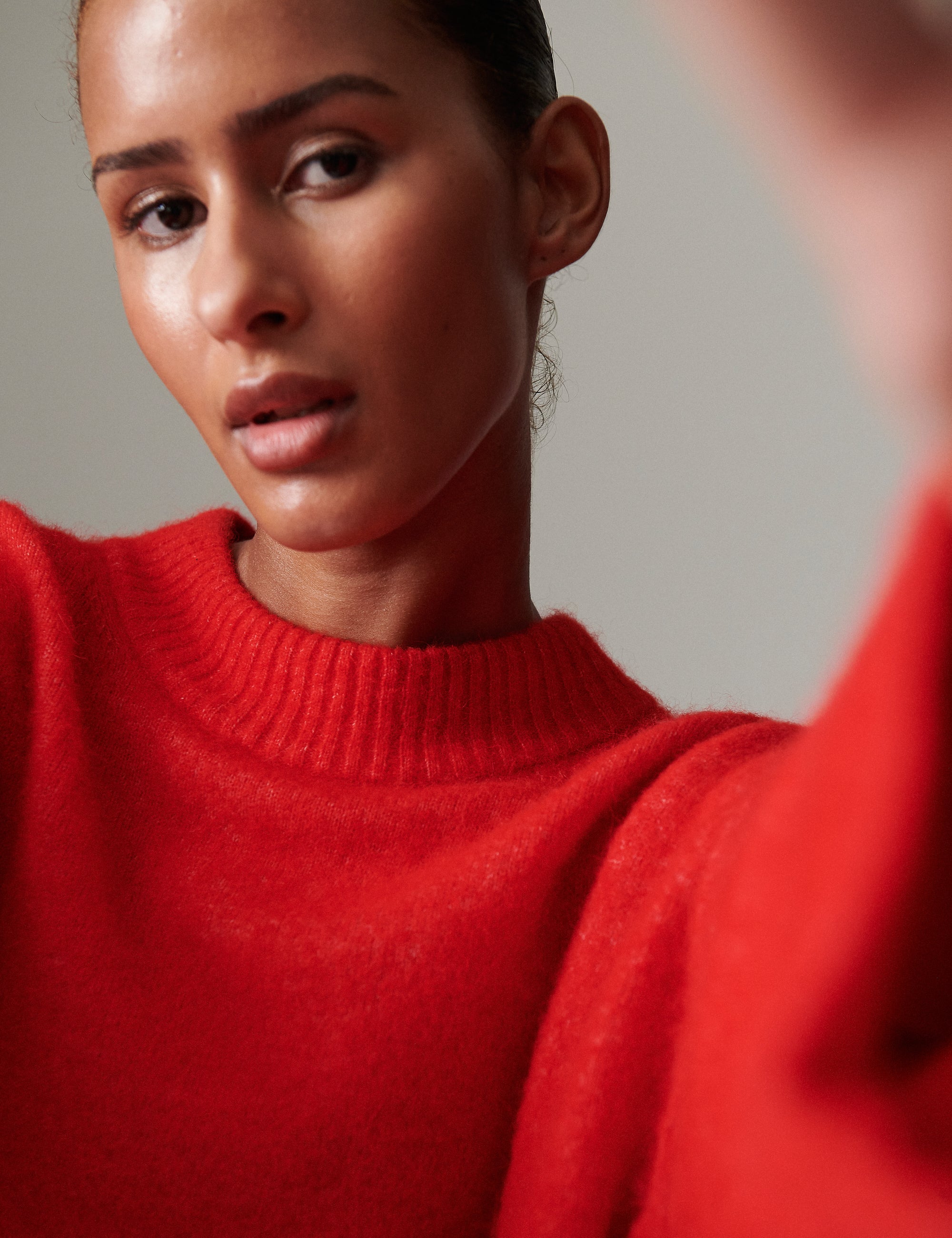 DAY Birger ét Mikkelsen Josie - Cozy Days Pullover 181664 FIERY RED.