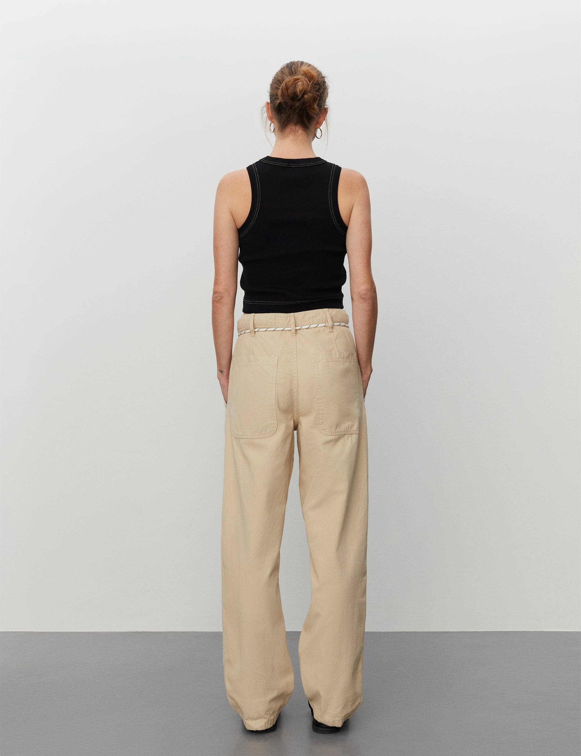 DAY Birger ét Mikkelsen Kuno - Canvas Twill Pants 151216 Pale Khaki