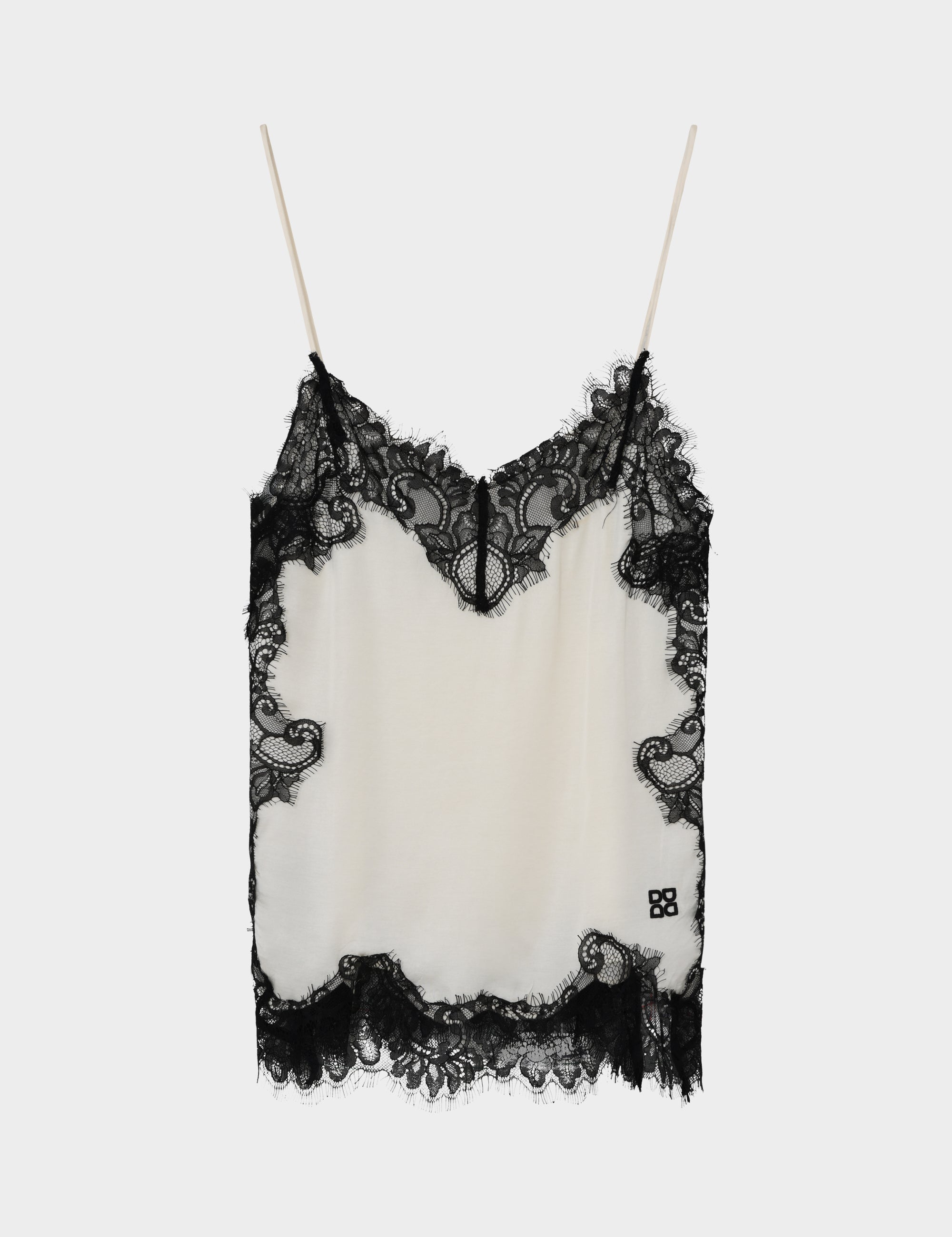 DAY Birger ét Mikkelsen Lacey - Fluid Viscose Top 110104 Vanilla Ice