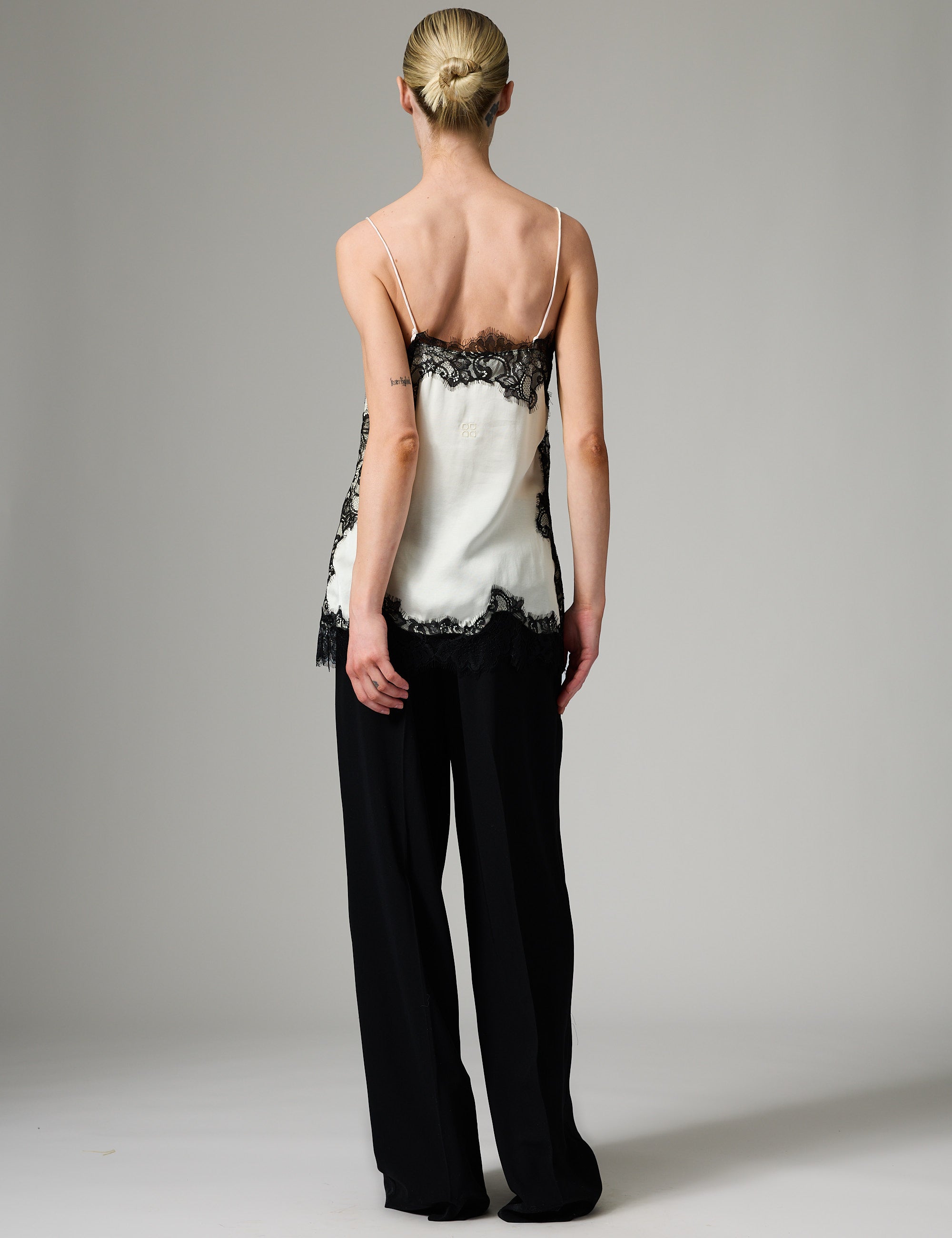 DAY Birger ét Mikkelsen Lacey - Fluid Viscose Top 110104 Vanilla Ice