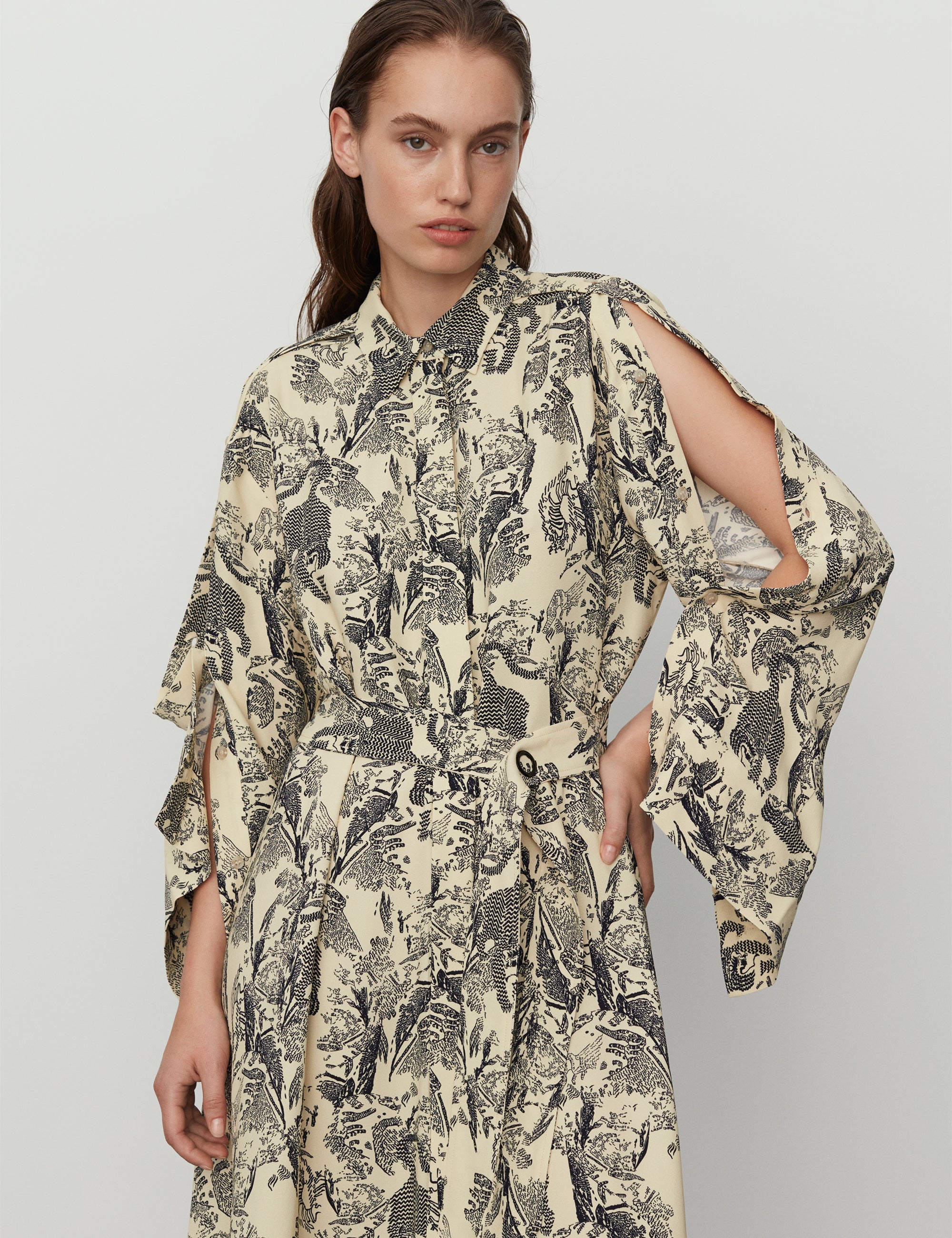 DAY Birger ét Mikkelsen Lamara - Heritage Tiger Dress 500063 HERITAGE TIGER