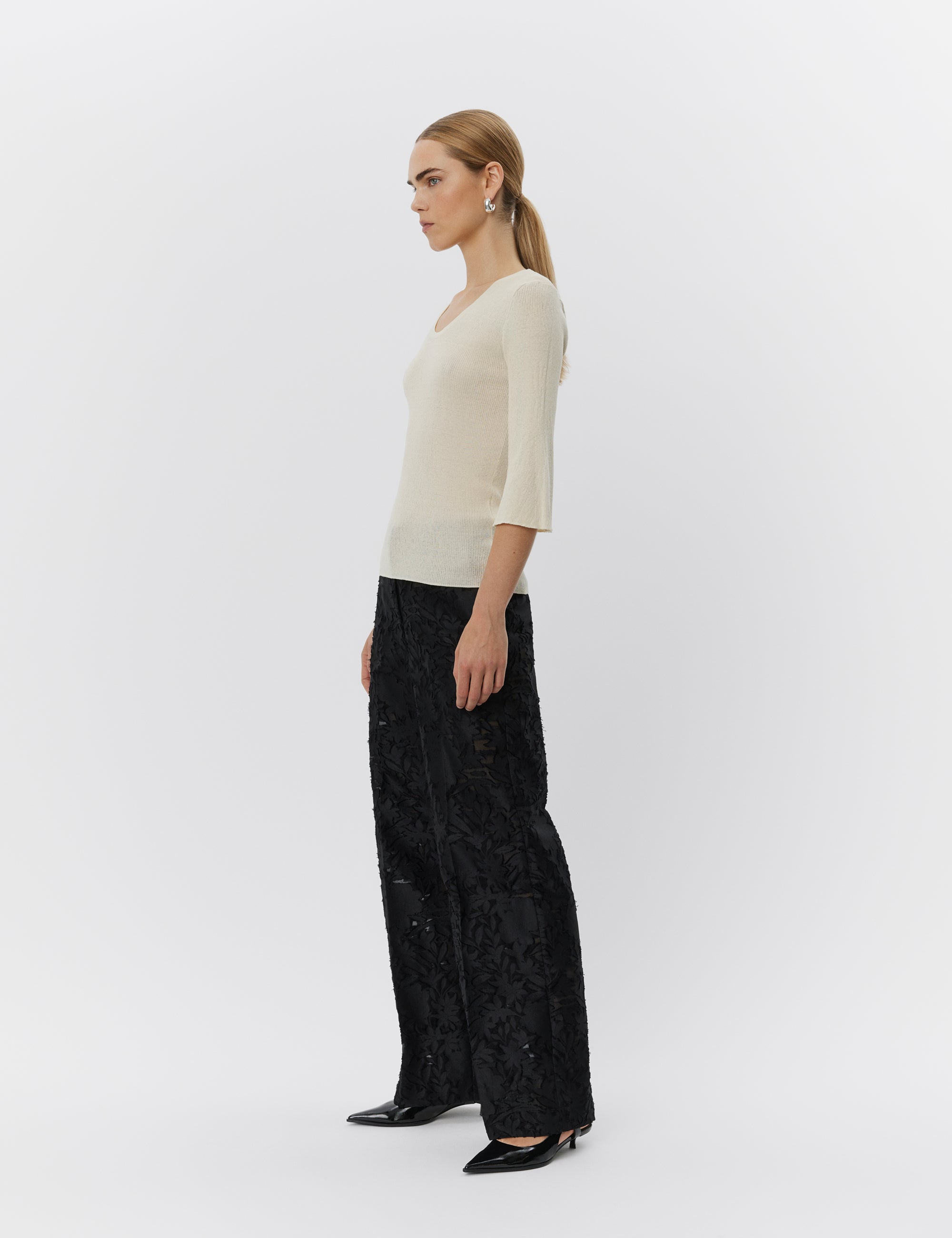 DAY Birger ét Mikkelsen Lando - Cotton Base Tops & T-Shirts 120110 PISTACHIO SHELL.