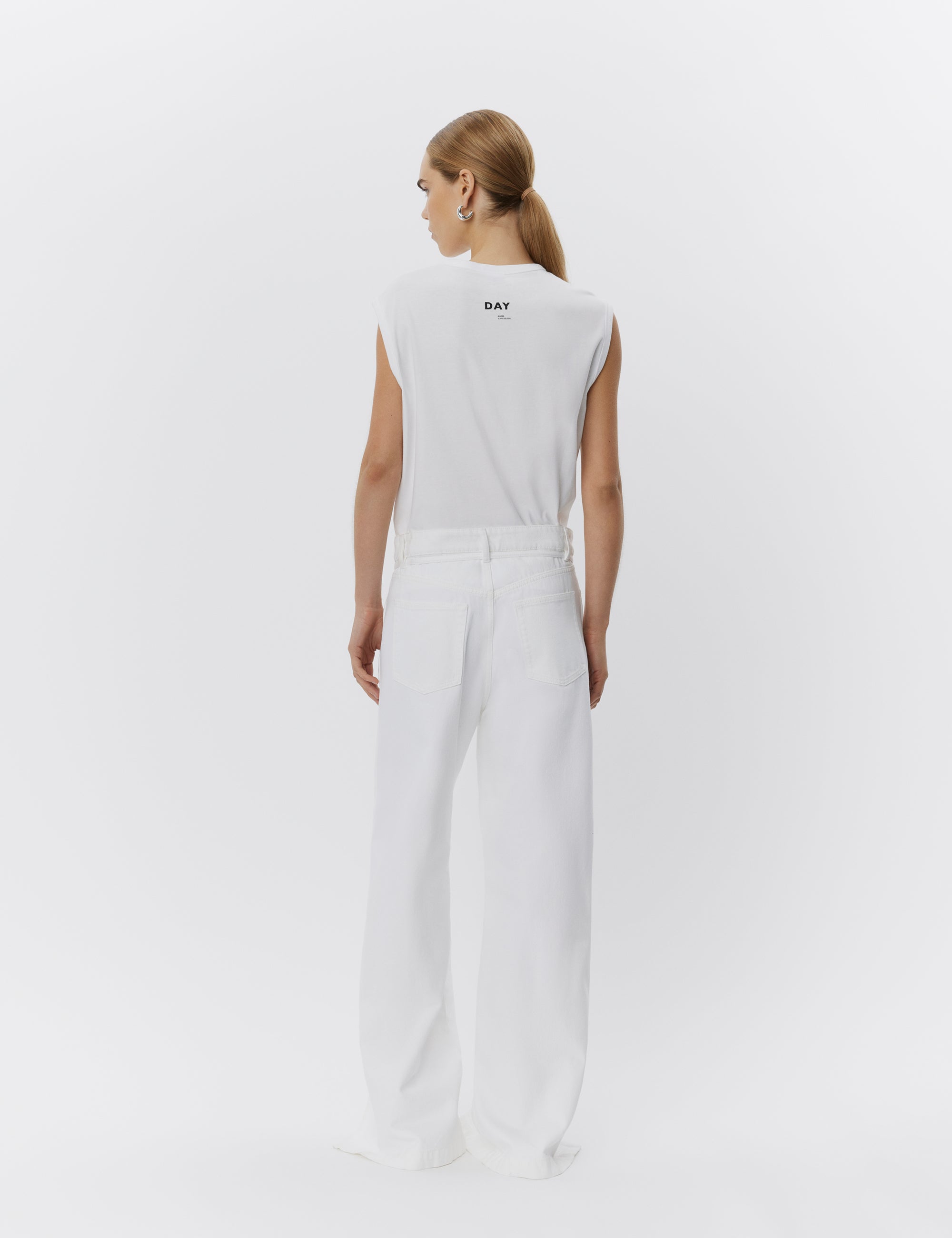 DAY Birger ét Mikkelsen Lane - Winter White Denim Jeans 110601 BRIGHT WHITE