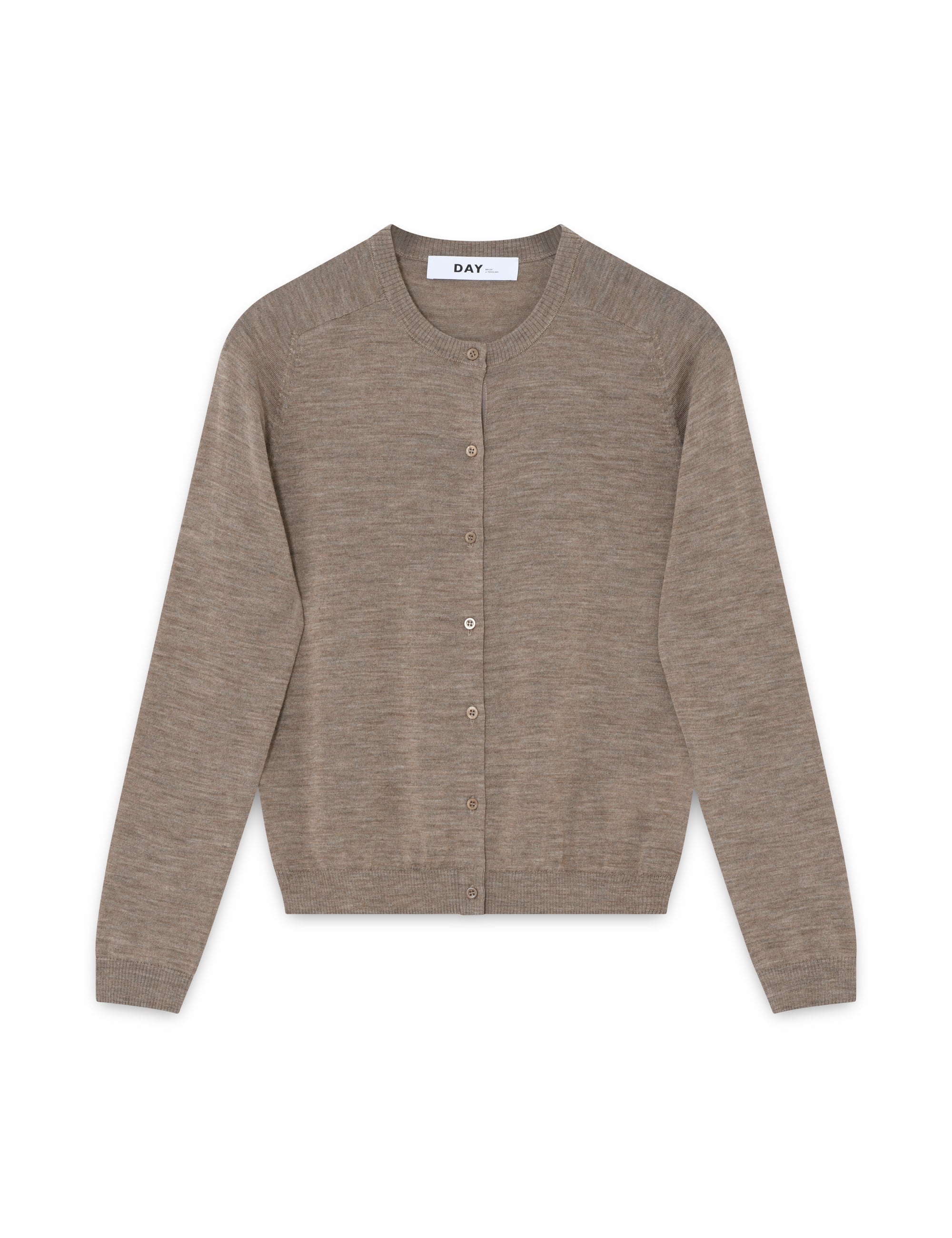 DAY Birger ét Mikkelsen Luna - Daily Elements Cardigan 500001 BEIGE MELANGE