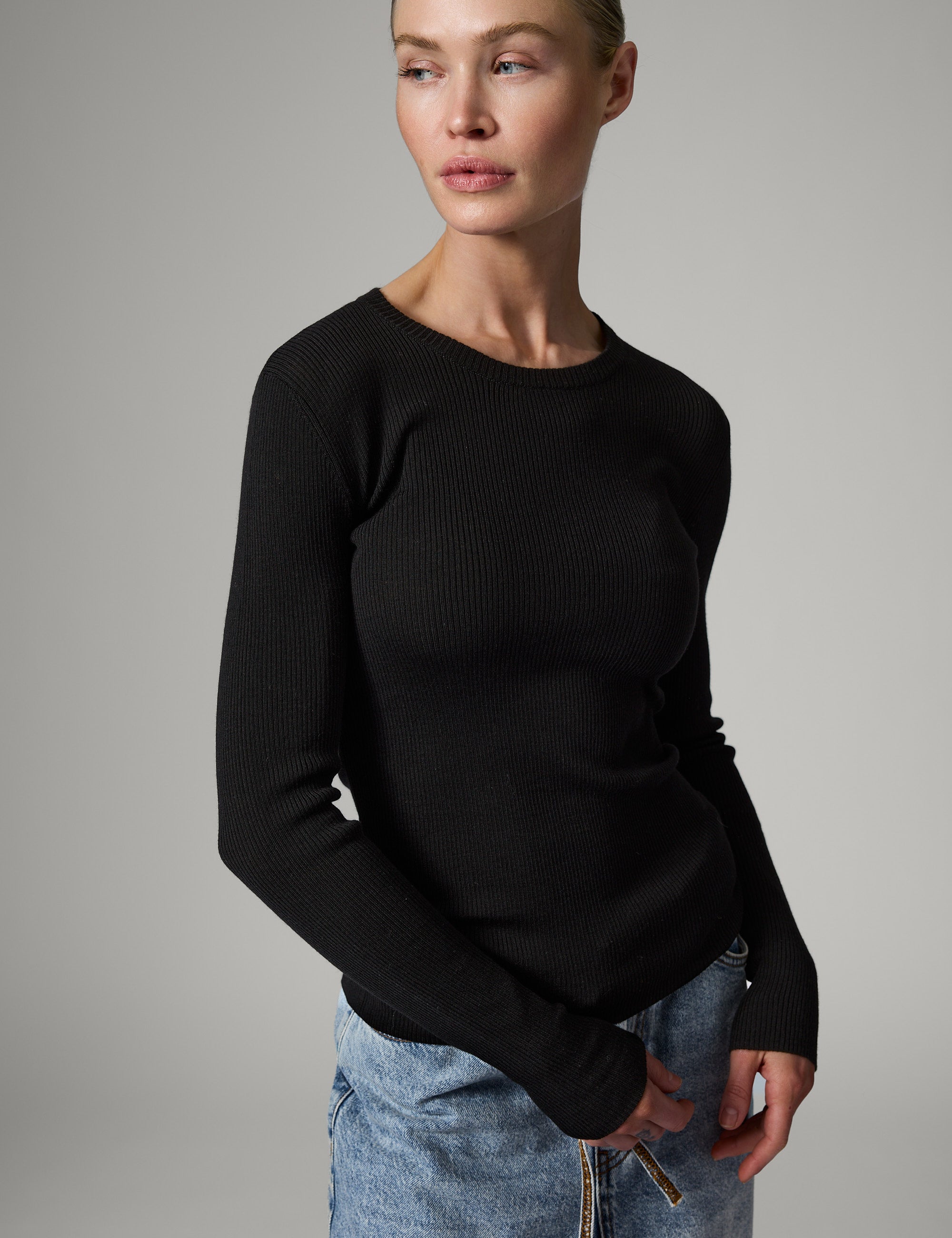 DAY Birger ét Mikkelsen Mariana - Daily Elements Tops & T-Shirts 190303 Black